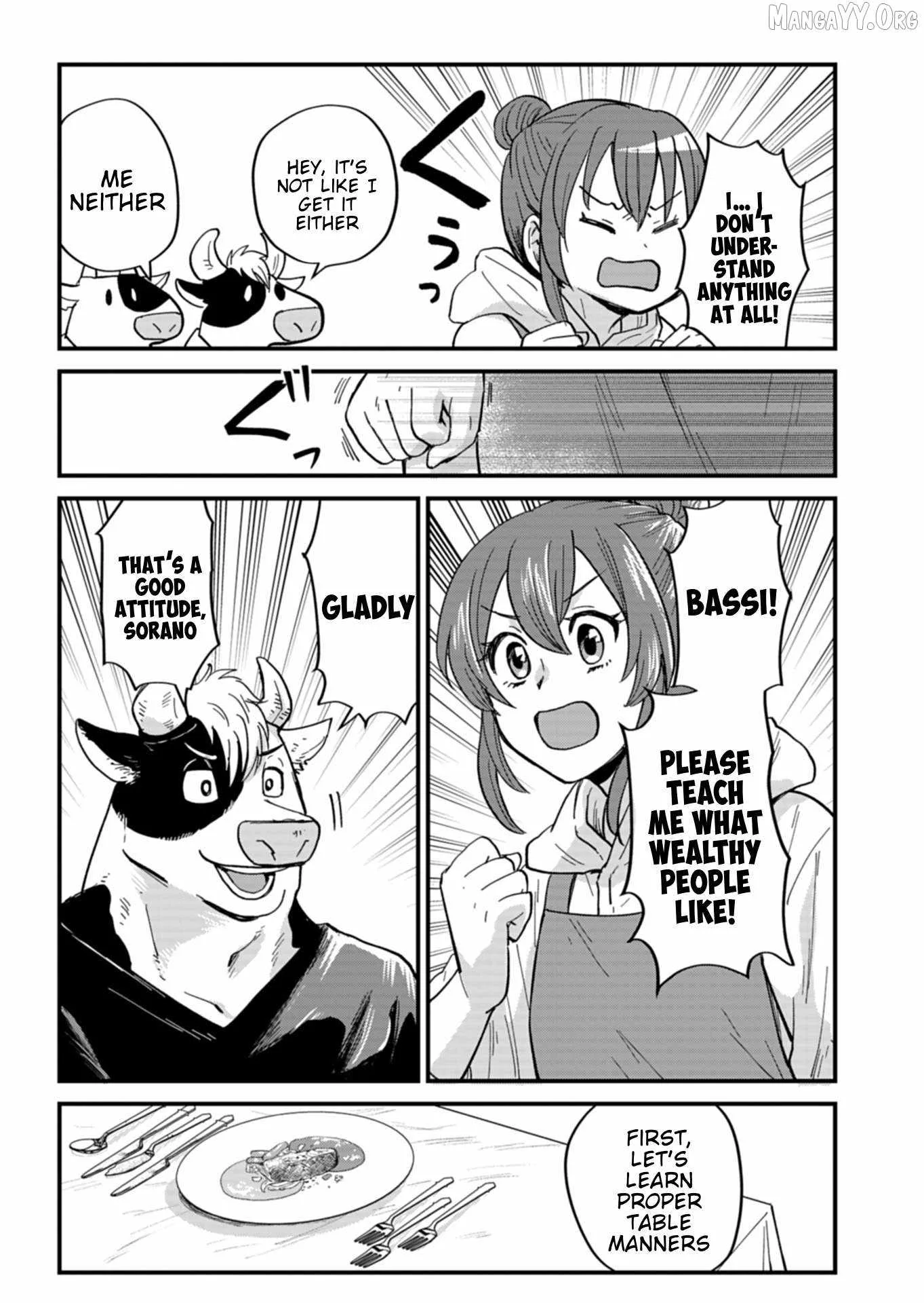 Tenkuu no Isekai Bistro-Ten - Kanban Musume Sorano ga Oishii Shiawase Todokemasu Chapter 7 page 17