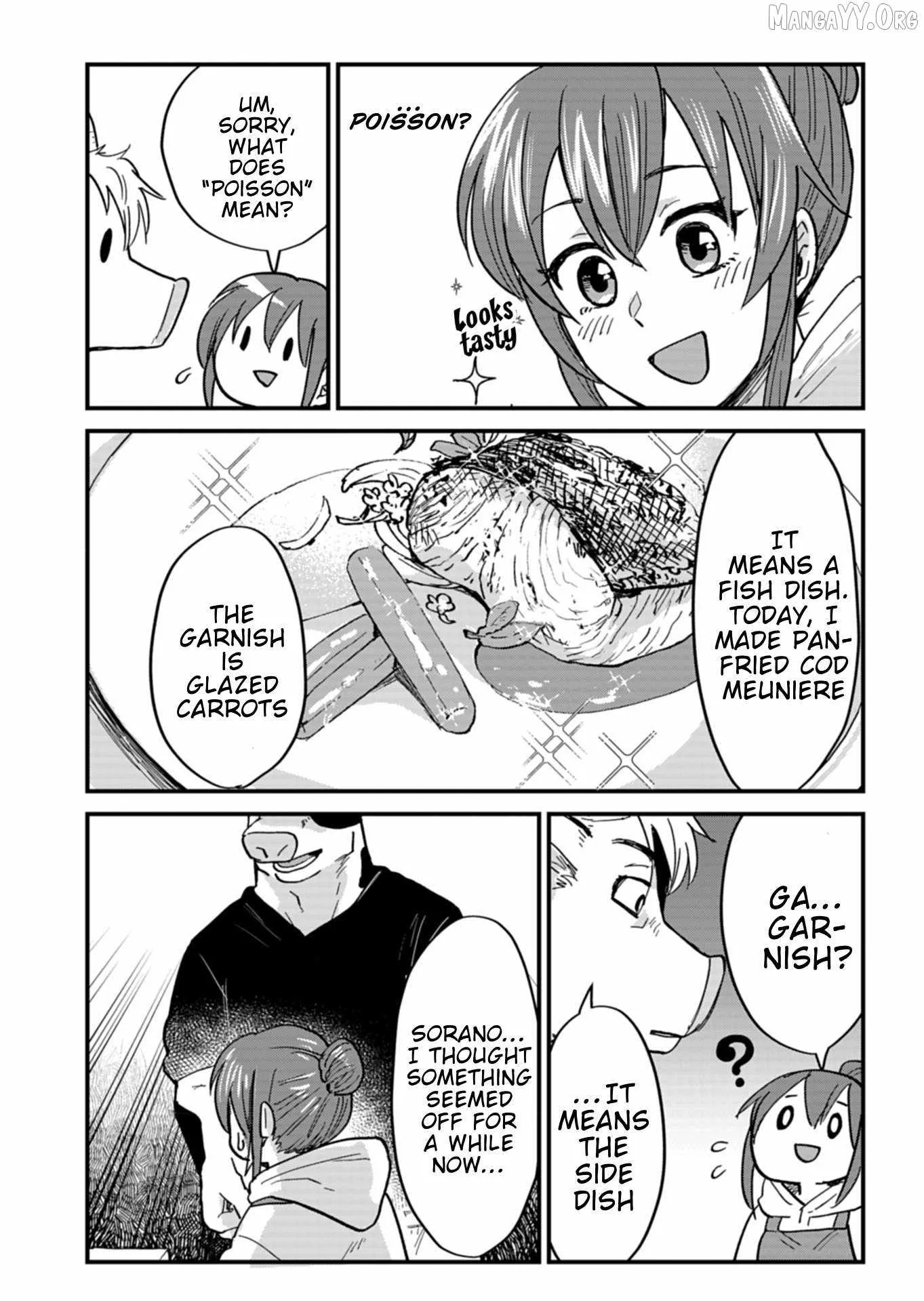 Tenkuu no Isekai Bistro-Ten - Kanban Musume Sorano ga Oishii Shiawase Todokemasu Chapter 7 page 14