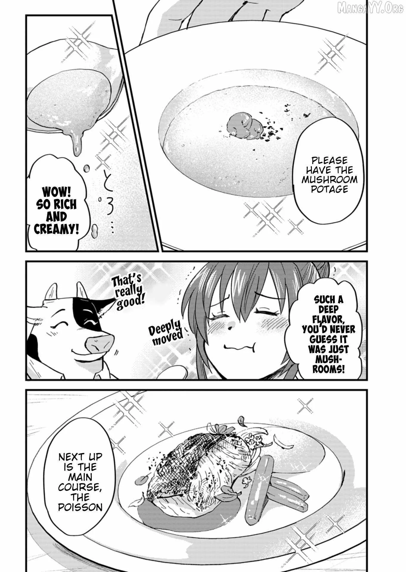 Tenkuu no Isekai Bistro-Ten - Kanban Musume Sorano ga Oishii Shiawase Todokemasu Chapter 7 page 13