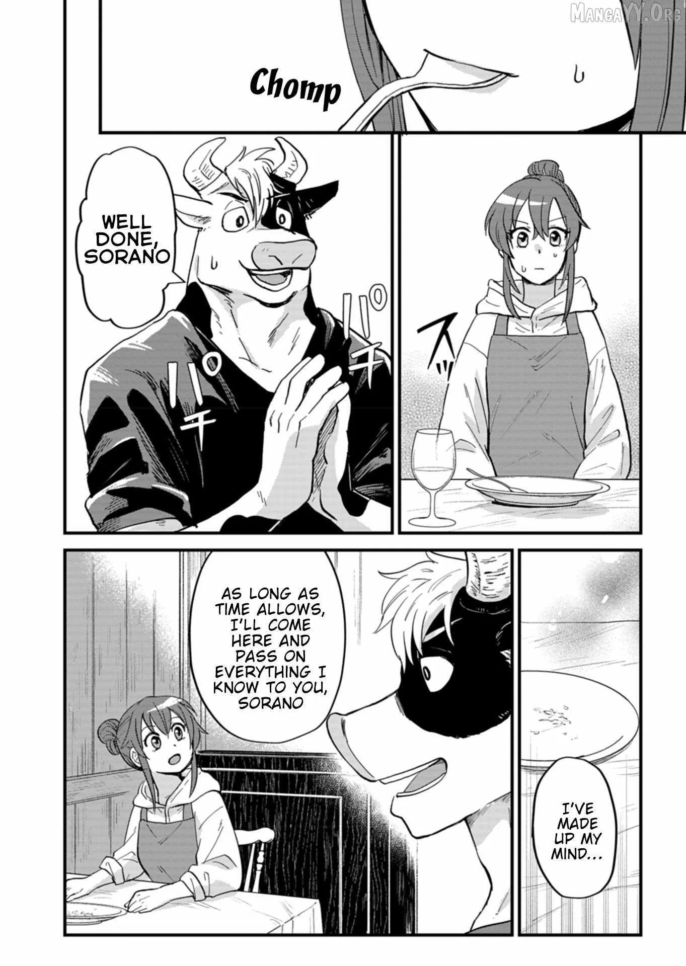 Tenkuu no Isekai Bistro-Ten - Kanban Musume Sorano ga Oishii Shiawase Todokemasu Chapter 7 page 22