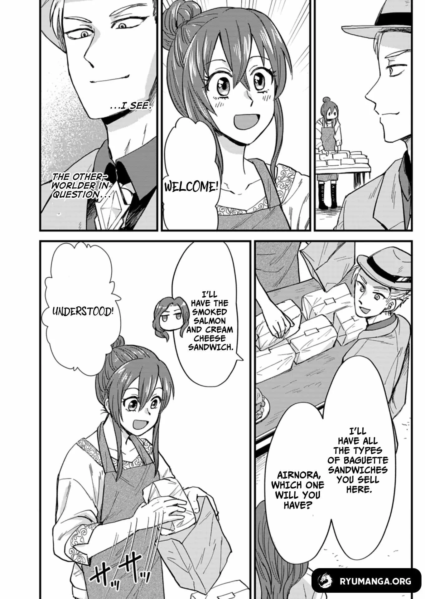 Tenkuu no Isekai Bistro-Ten - Kanban Musume Sorano ga Oishii Shiawase Todokemasu Chapter 8 page 10