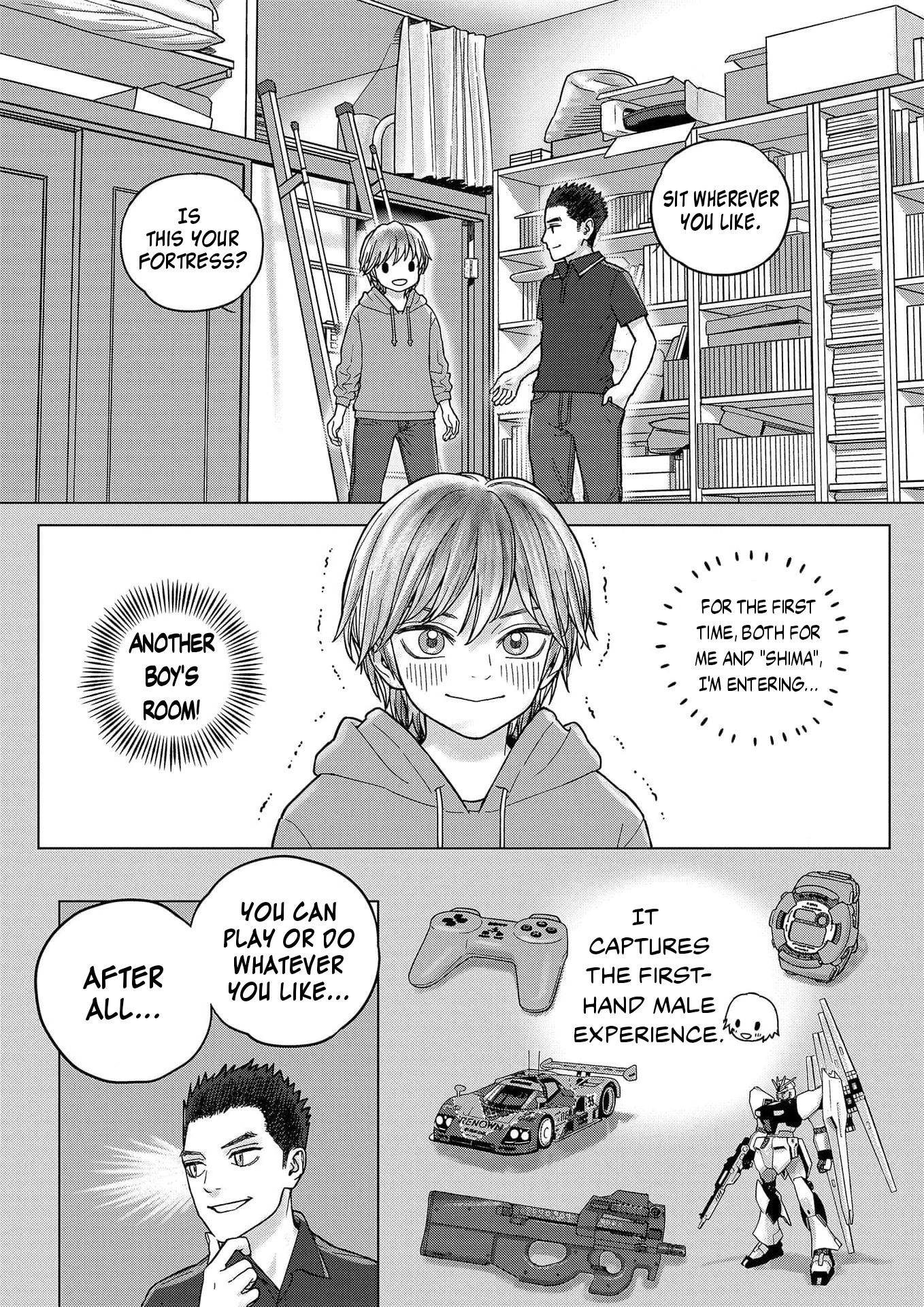 Tensei Danshi ~Onna ga Otoko ni Time Leap~ Chapter 5 page 16