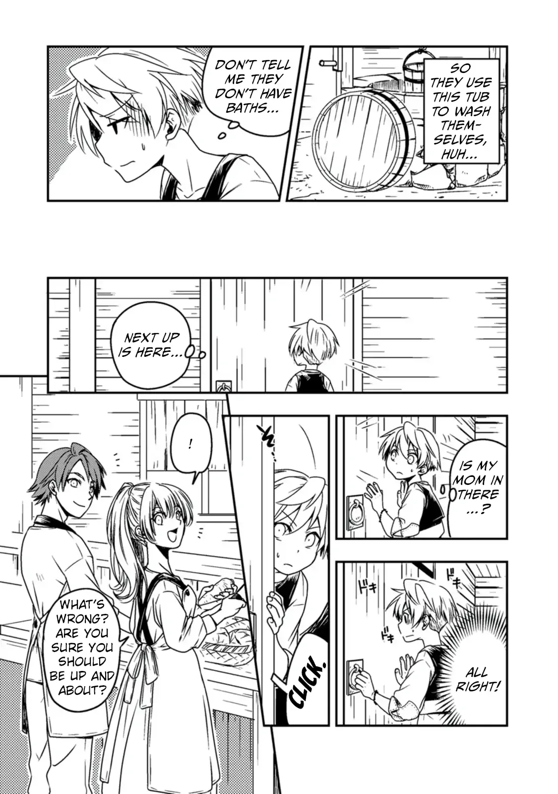 Tensei shitara Heimin deshita. ~Seikatsu Suijun ni Taerarenai no de Kizoku wo Mezashimasu~ Chapter 1 page 19