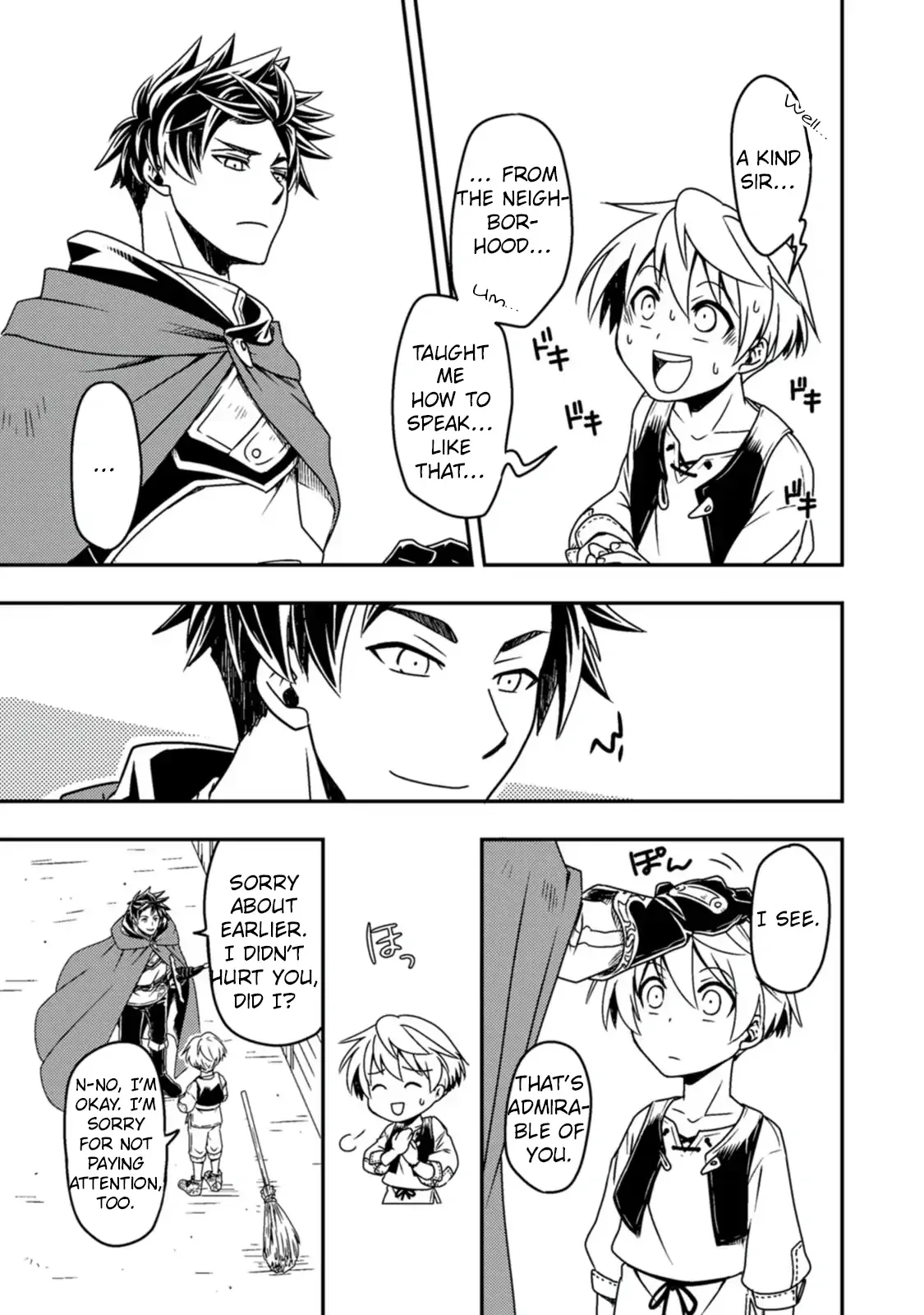 Tensei shitara Heimin deshita. ~Seikatsu Suijun ni Taerarenai no de Kizoku wo Mezashimasu~ Chapter 1 page 27
