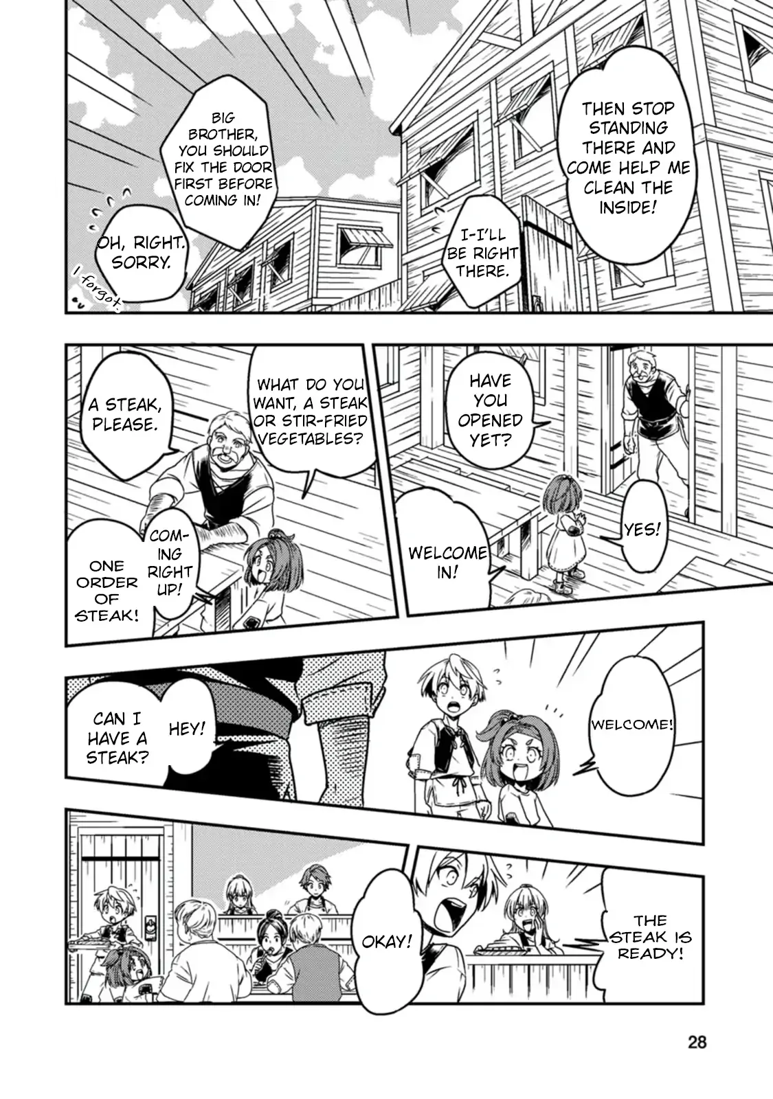 Tensei shitara Heimin deshita. ~Seikatsu Suijun ni Taerarenai no de Kizoku wo Mezashimasu~ Chapter 1 page 32
