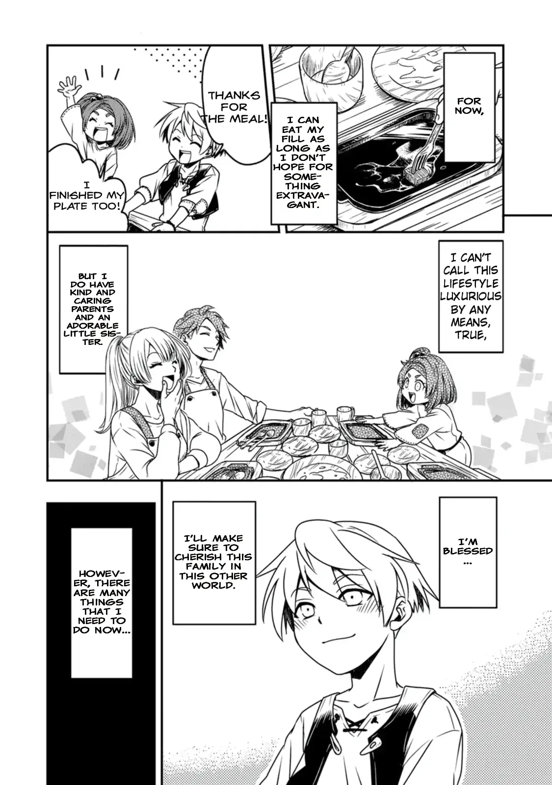 Tensei shitara Heimin deshita. ~Seikatsu Suijun ni Taerarenai no de Kizoku wo Mezashimasu~ Chapter 1 page 36