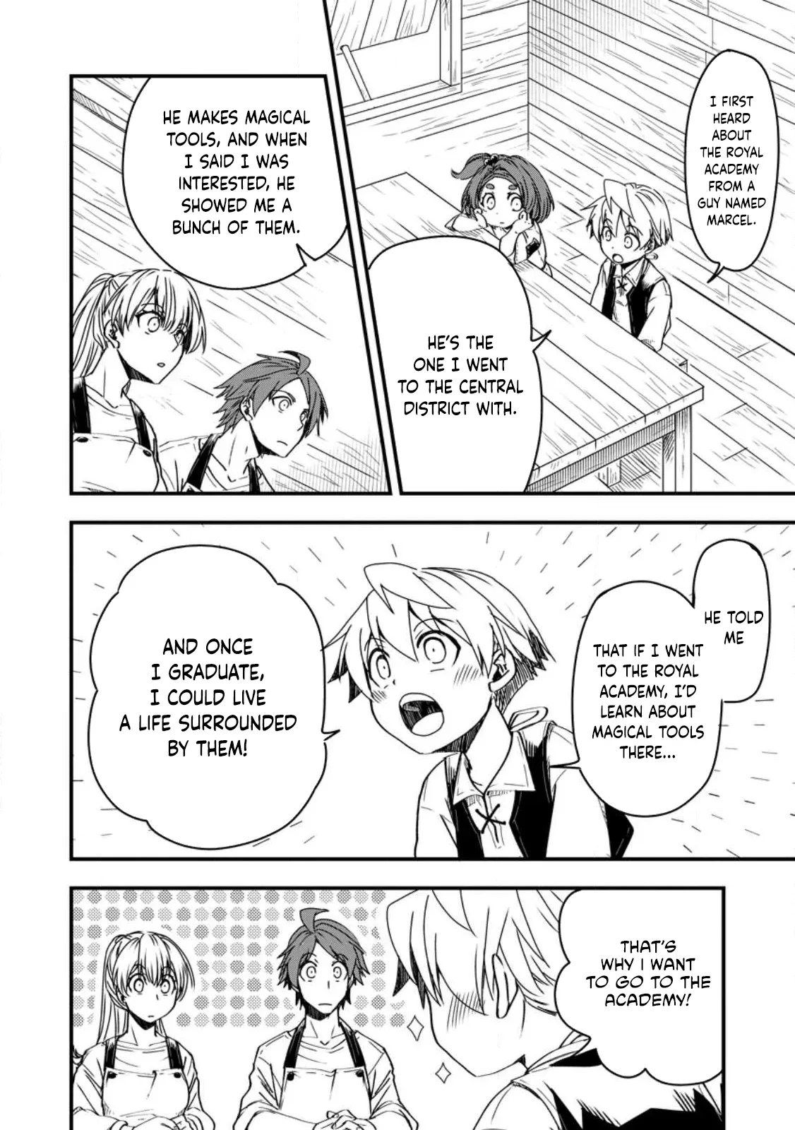 Tensei shitara Heimin deshita. ~Seikatsu Suijun ni Taerarenai no de Kizoku wo Mezashimasu~ Chapter 10 page 2