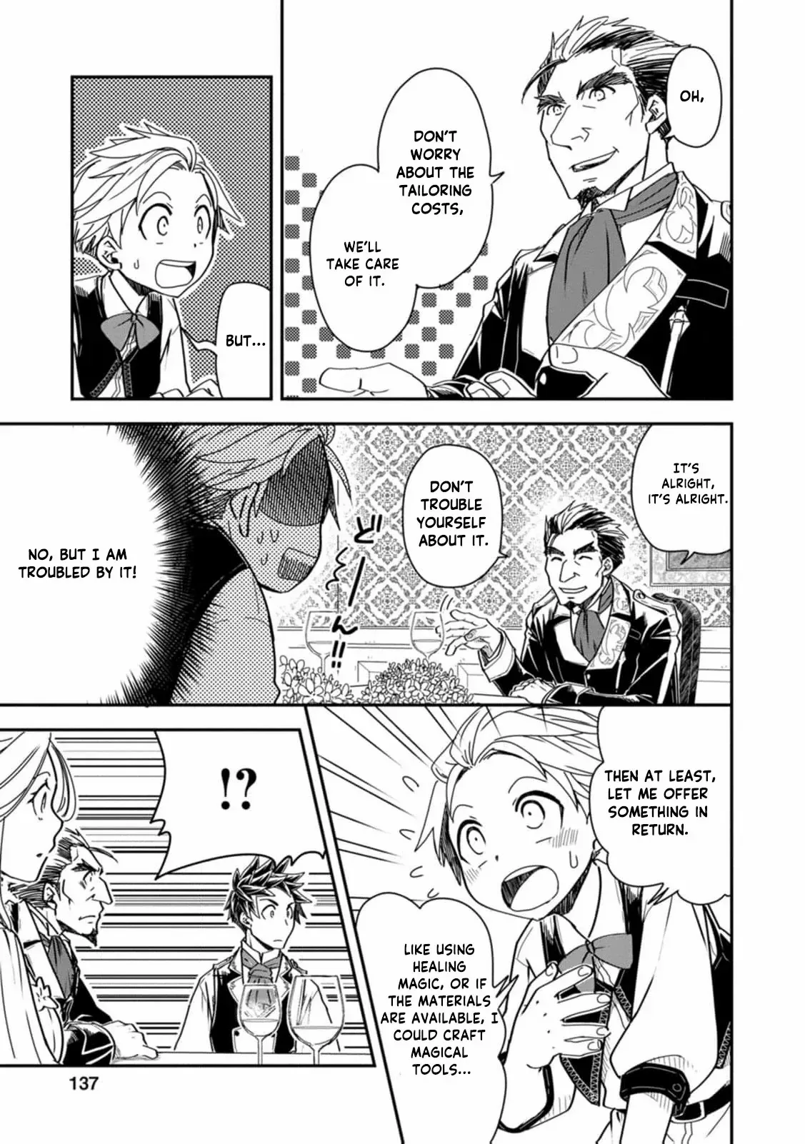 Tensei shitara Heimin deshita. ~Seikatsu Suijun ni Taerarenai no de Kizoku wo Mezashimasu~ Chapter 15 page 14