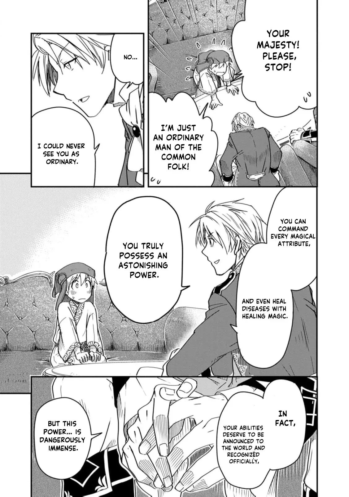 Tensei shitara Heimin deshita. ~Seikatsu Suijun ni Taerarenai no de Kizoku wo Mezashimasu~ Chapter 16 page 32