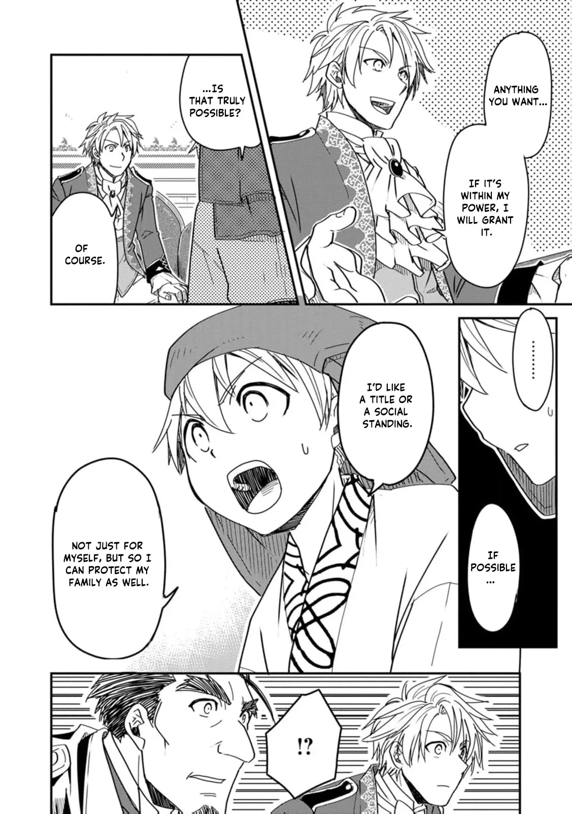 Tensei shitara Heimin deshita. ~Seikatsu Suijun ni Taerarenai no de Kizoku wo Mezashimasu~ Chapter 16 page 35