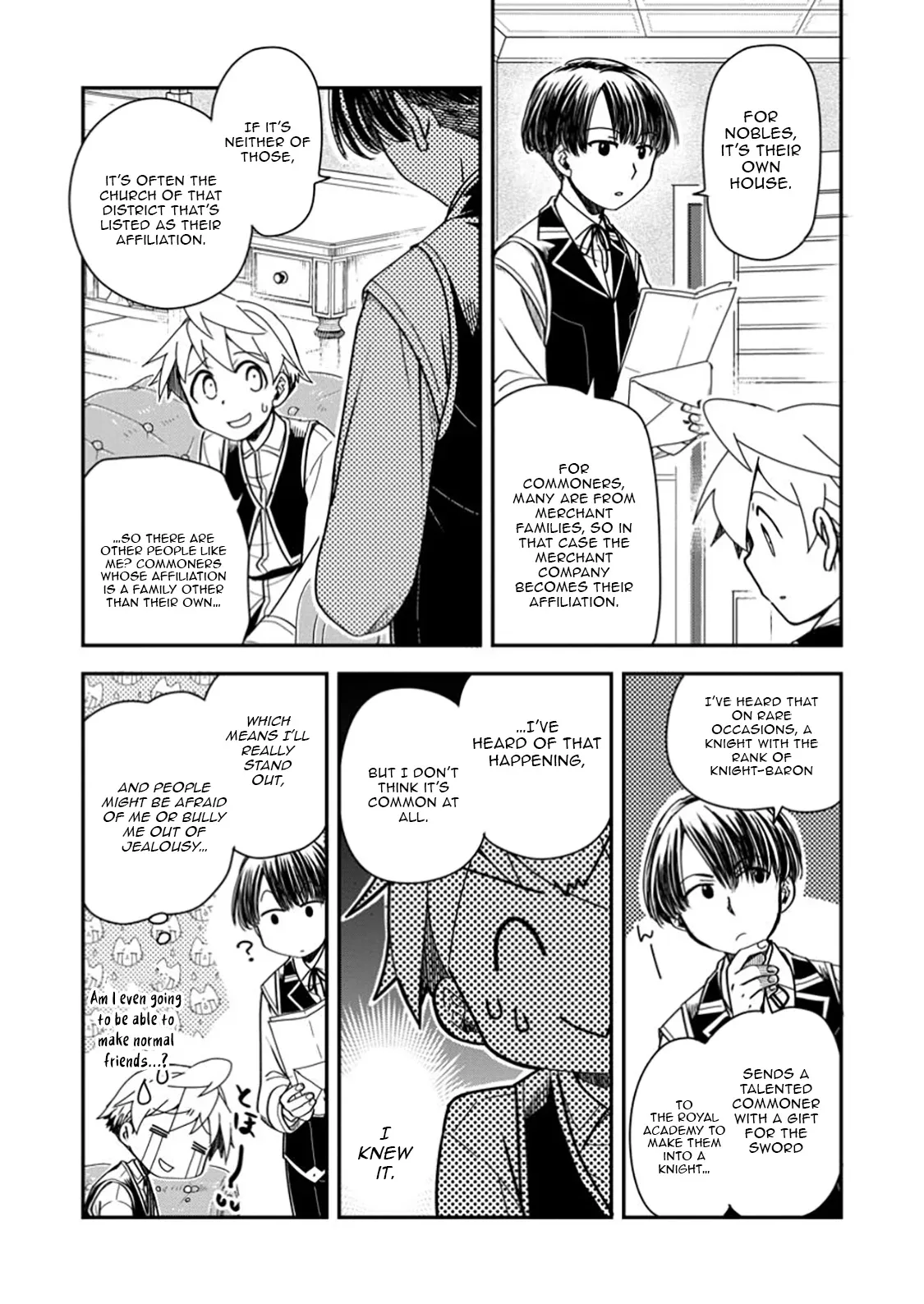 Tensei shitara Heimin deshita. ~Seikatsu Suijun ni Taerarenai no de Kizoku wo Mezashimasu~ Chapter 27.1 page 8