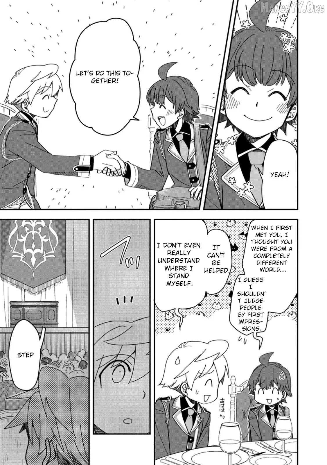 Tensei shitara Heimin deshita. ~Seikatsu Suijun ni Taerarenai no de Kizoku wo Mezashimasu~ Chapter 30.2 page 18