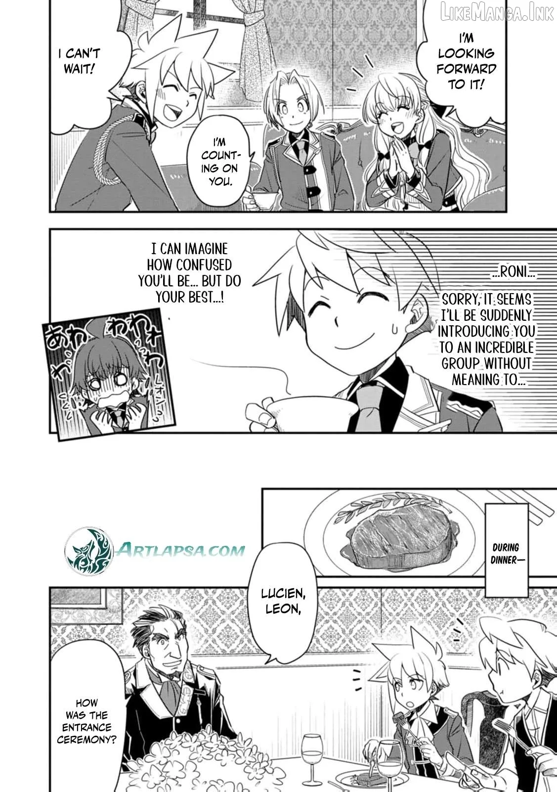 Tensei shitara Heimin deshita. ~Seikatsu Suijun ni Taerarenai no de Kizoku wo Mezashimasu~ Chapter 32 page 14
