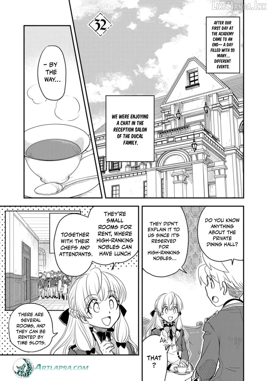 Tensei shitara Heimin deshita. ~Seikatsu Suijun ni Taerarenai no de Kizoku wo Mezashimasu~ Chapter 32 page 3