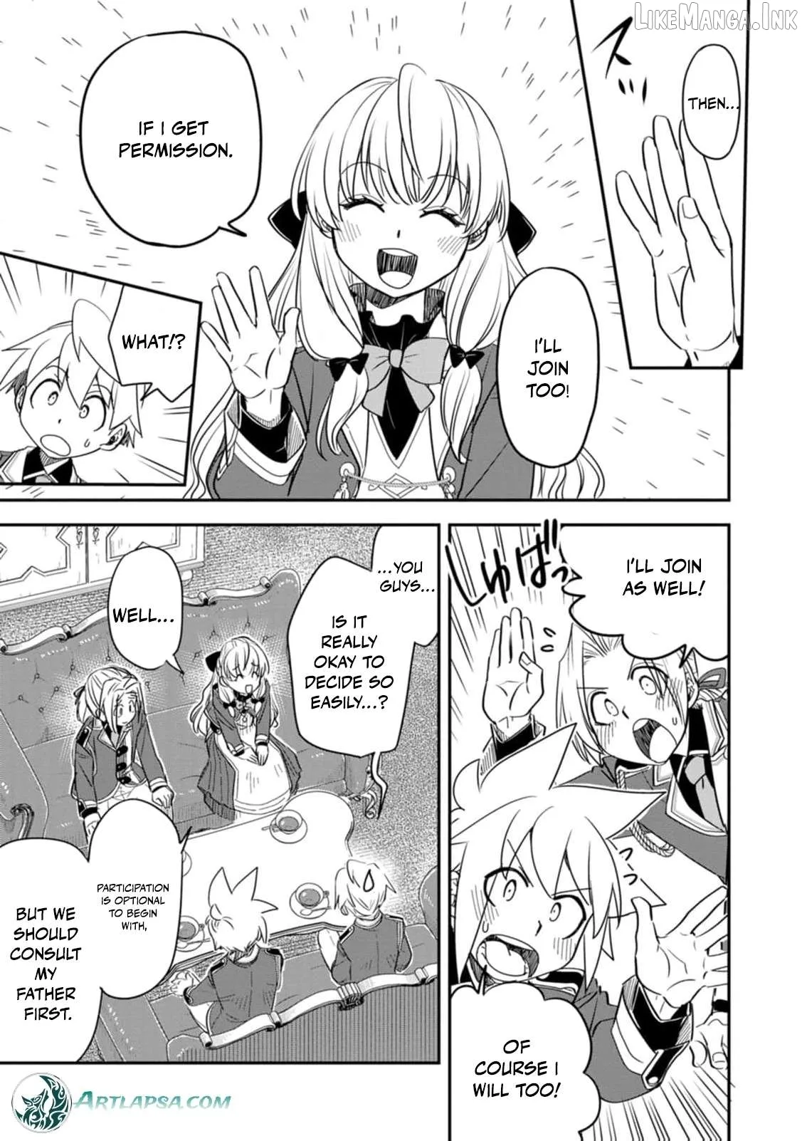Tensei shitara Heimin deshita. ~Seikatsu Suijun ni Taerarenai no de Kizoku wo Mezashimasu~ Chapter 32 page 11