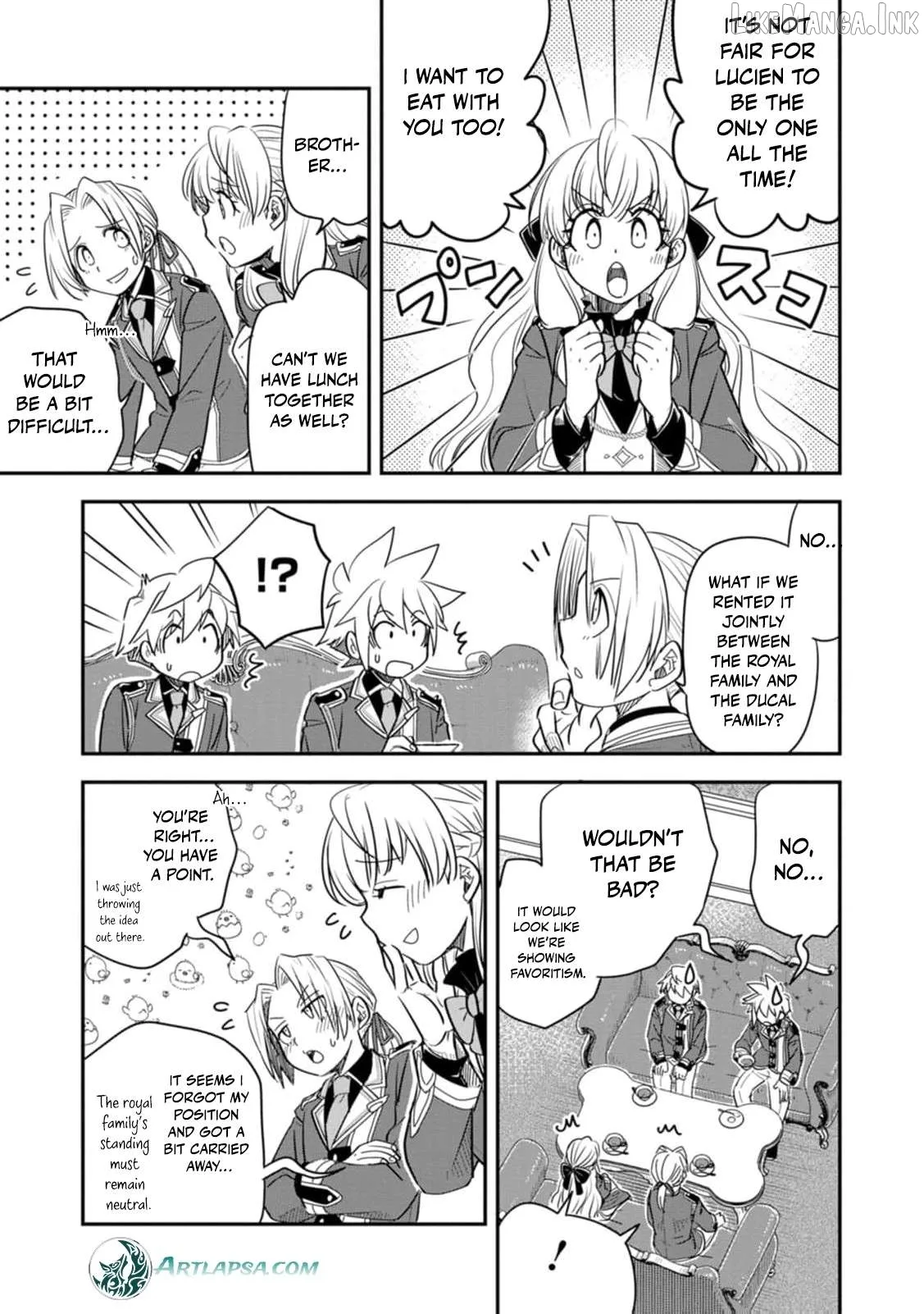 Tensei shitara Heimin deshita. ~Seikatsu Suijun ni Taerarenai no de Kizoku wo Mezashimasu~ Chapter 32 page 5