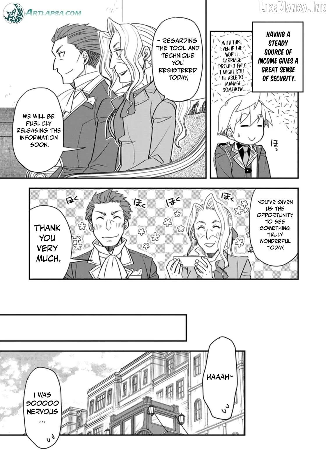Tensei shitara Heimin deshita. ~Seikatsu Suijun ni Taerarenai no de Kizoku wo Mezashimasu~ Chapter 35 page 13