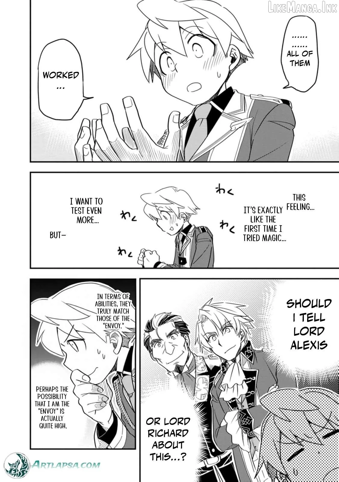 Tensei shitara Heimin deshita. ~Seikatsu Suijun ni Taerarenai no de Kizoku wo Mezashimasu~ Chapter 35 page 34
