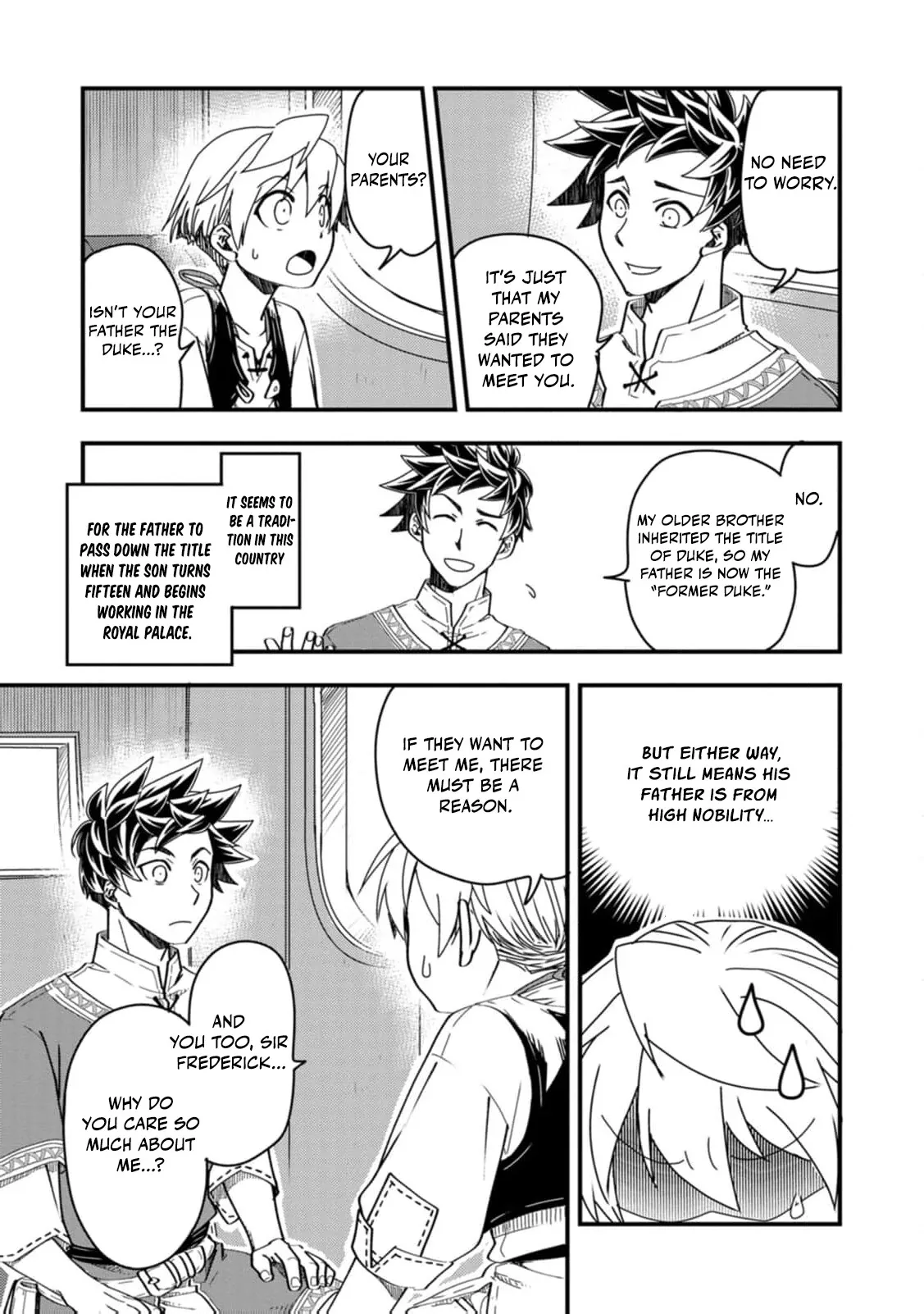 Tensei shitara Heimin deshita. ~Seikatsu Suijun ni Taerarenai no de Kizoku wo Mezashimasu~ Chapter 8 page 15