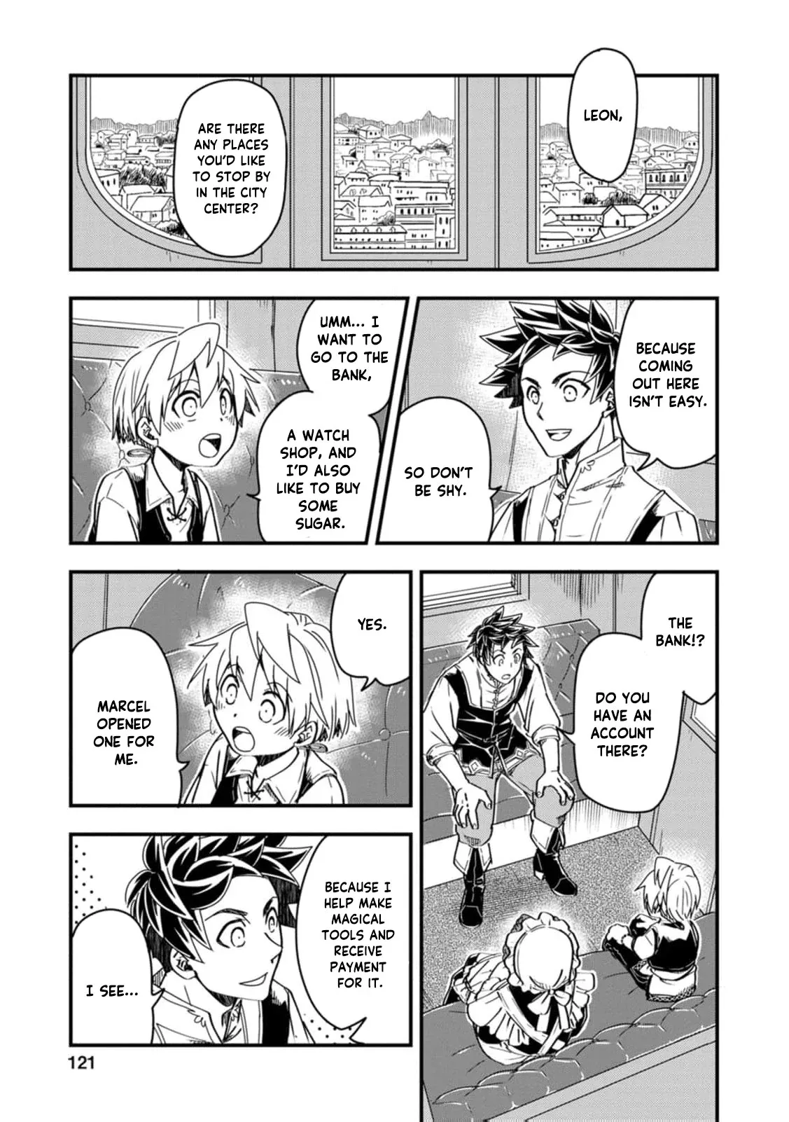 Tensei shitara Heimin deshita. ~Seikatsu Suijun ni Taerarenai no de Kizoku wo Mezashimasu~ Chapter 9 page 29
