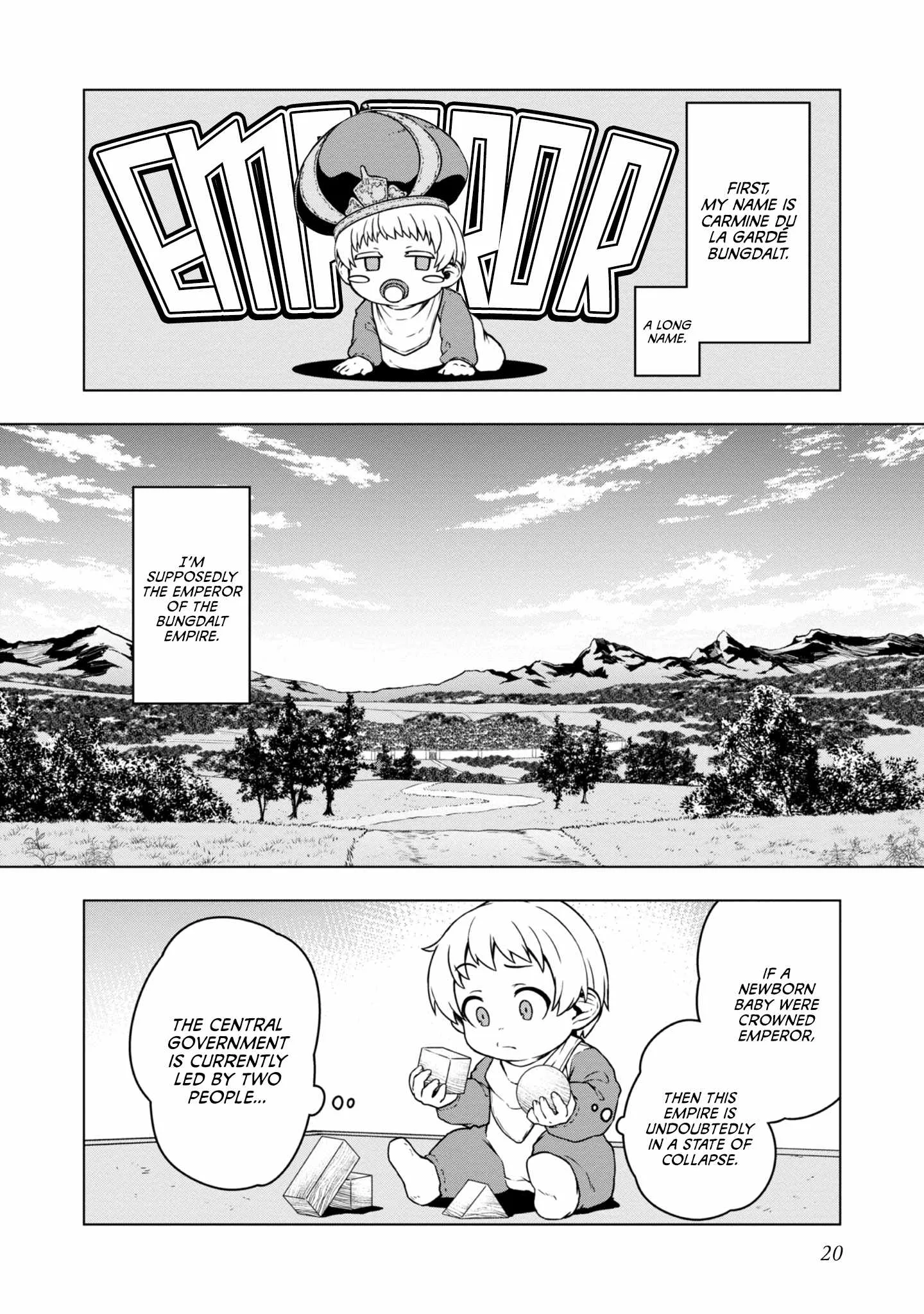 Tensei Shitara Koutei deshita ~Umare Nagara no Koutei wa Kono Saki Ikinokoreru ka Chapter 1 page 18