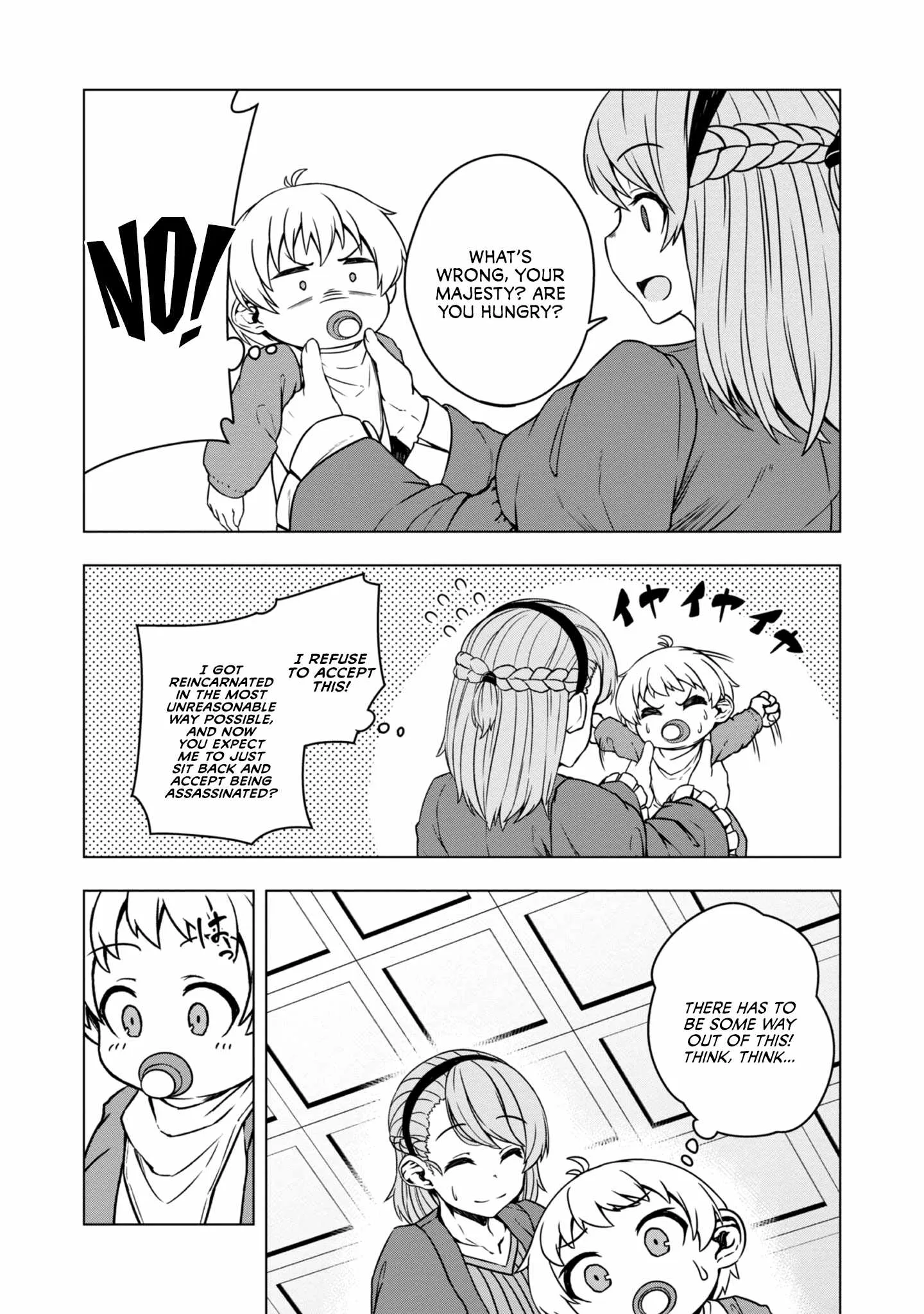 Tensei Shitara Koutei deshita ~Umare Nagara no Koutei wa Kono Saki Ikinokoreru ka Chapter 1 page 27