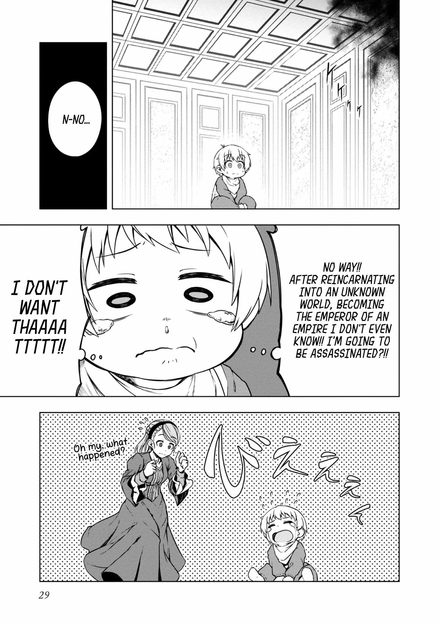 Tensei Shitara Koutei deshita ~Umare Nagara no Koutei wa Kono Saki Ikinokoreru ka Chapter 1 page 26