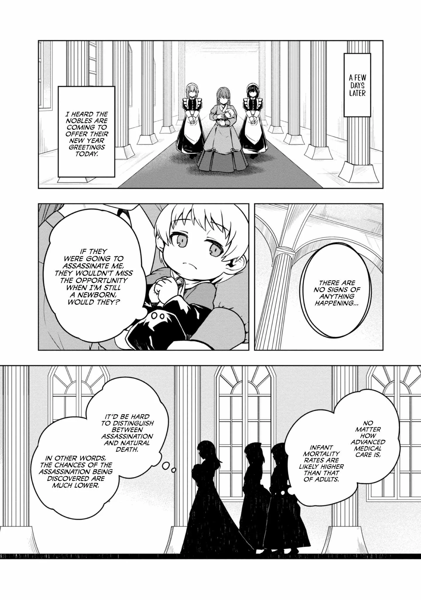 Tensei Shitara Koutei deshita ~Umare Nagara no Koutei wa Kono Saki Ikinokoreru ka Chapter 1 page 31