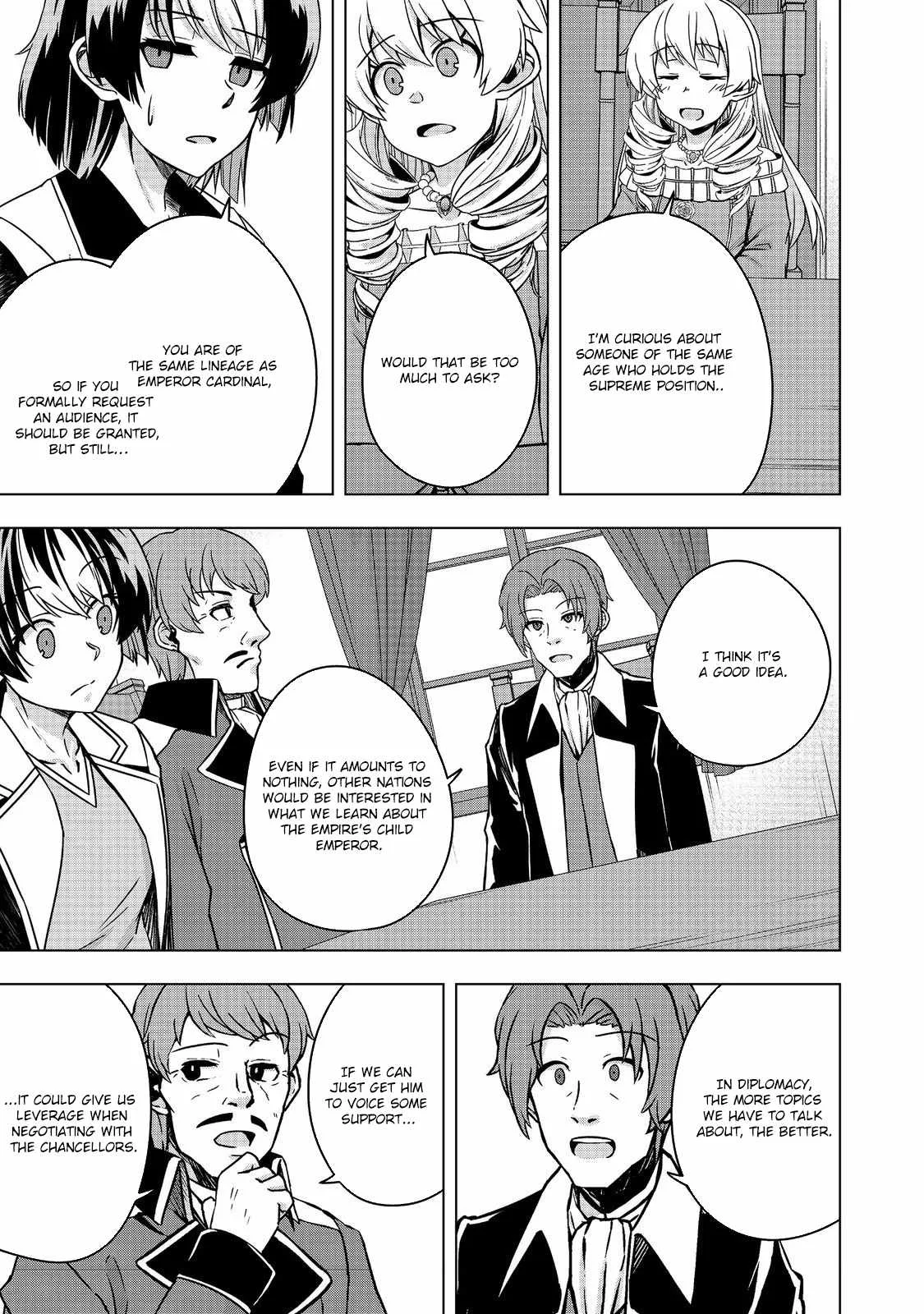 Tensei Shitara Koutei deshita ~Umare Nagara no Koutei wa Kono Saki Ikinokoreru ka Chapter 10 page 28