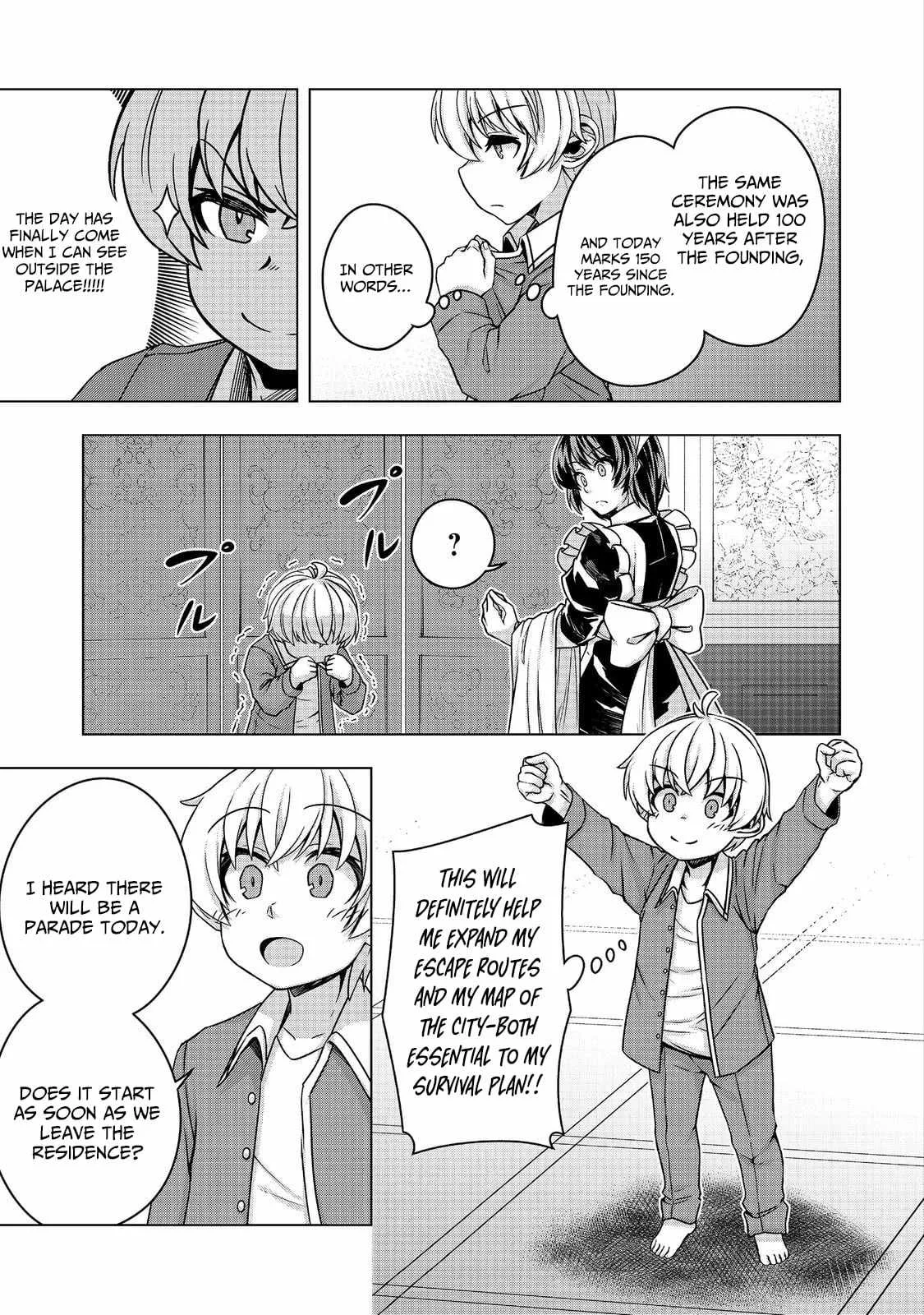 Tensei Shitara Koutei deshita ~Umare Nagara no Koutei wa Kono Saki Ikinokoreru ka Chapter 12.2 page 7
