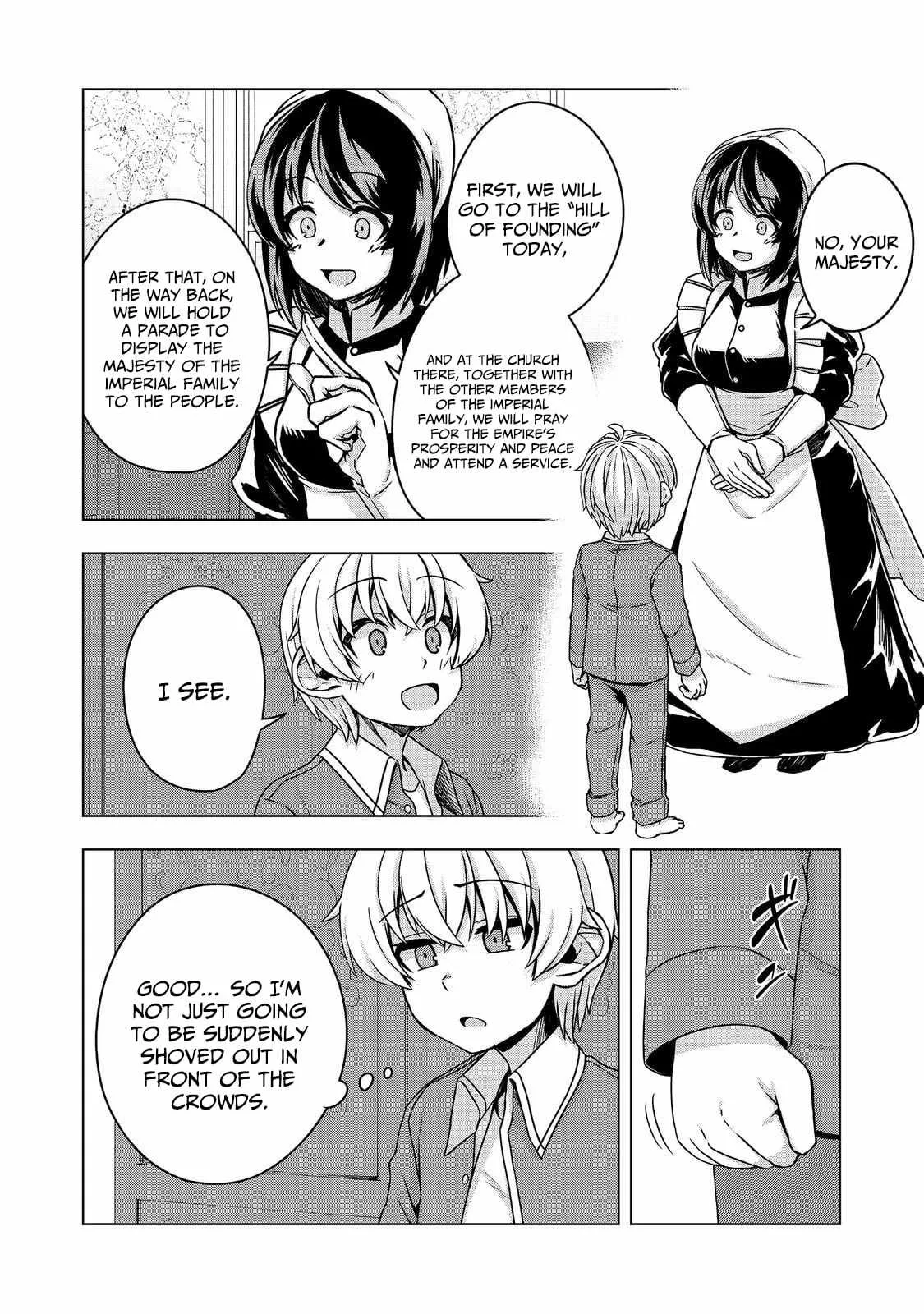 Tensei Shitara Koutei deshita ~Umare Nagara no Koutei wa Kono Saki Ikinokoreru ka Chapter 12.2 page 8