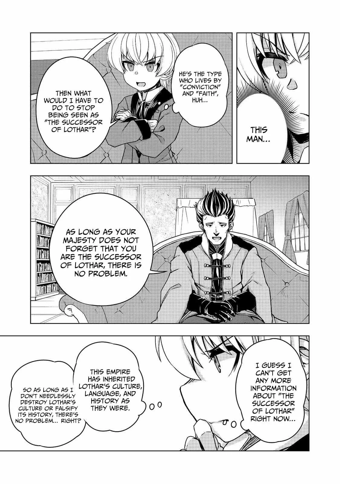 Tensei Shitara Koutei deshita ~Umare Nagara no Koutei wa Kono Saki Ikinokoreru ka Chapter 13 page 22