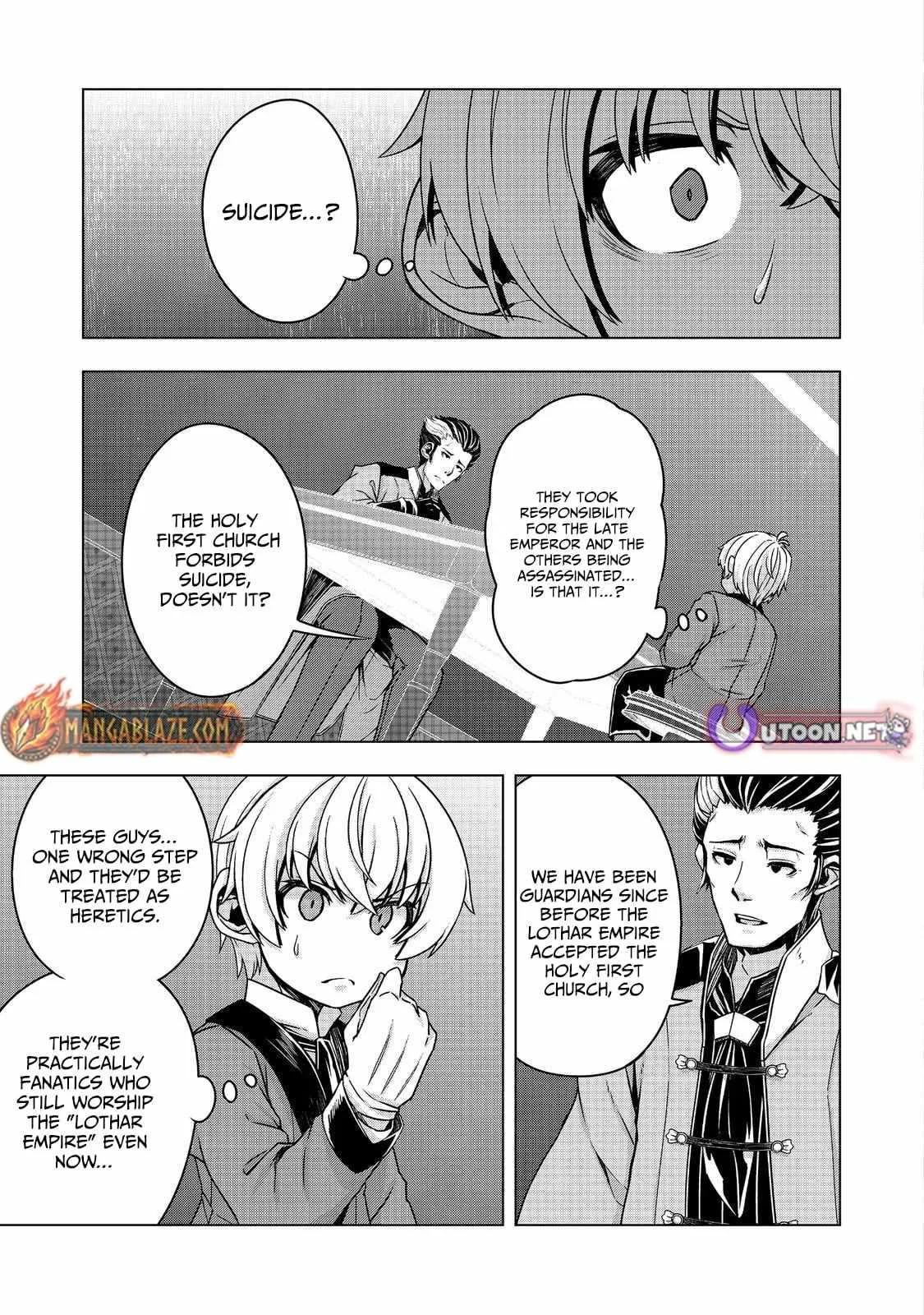 Tensei Shitara Koutei deshita ~Umare Nagara no Koutei wa Kono Saki Ikinokoreru ka Chapter 13 page 26