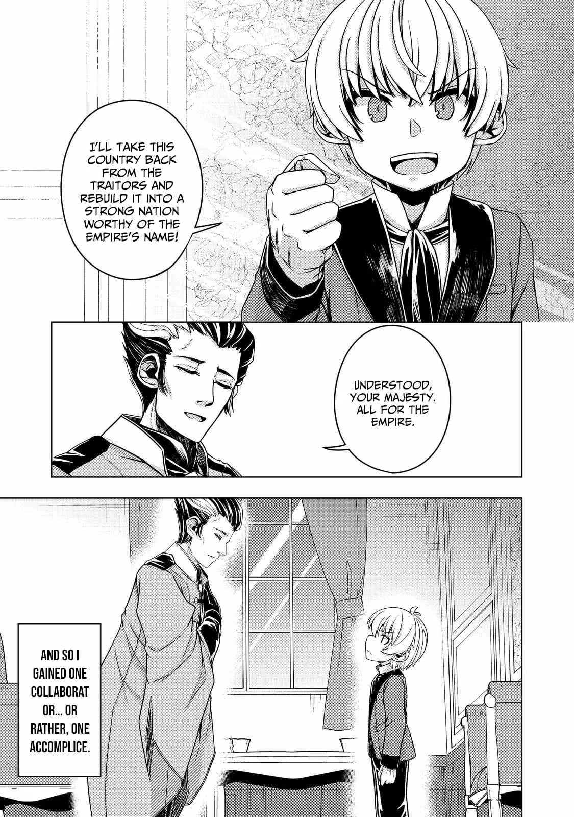 Tensei Shitara Koutei deshita ~Umare Nagara no Koutei wa Kono Saki Ikinokoreru ka Chapter 13 page 28