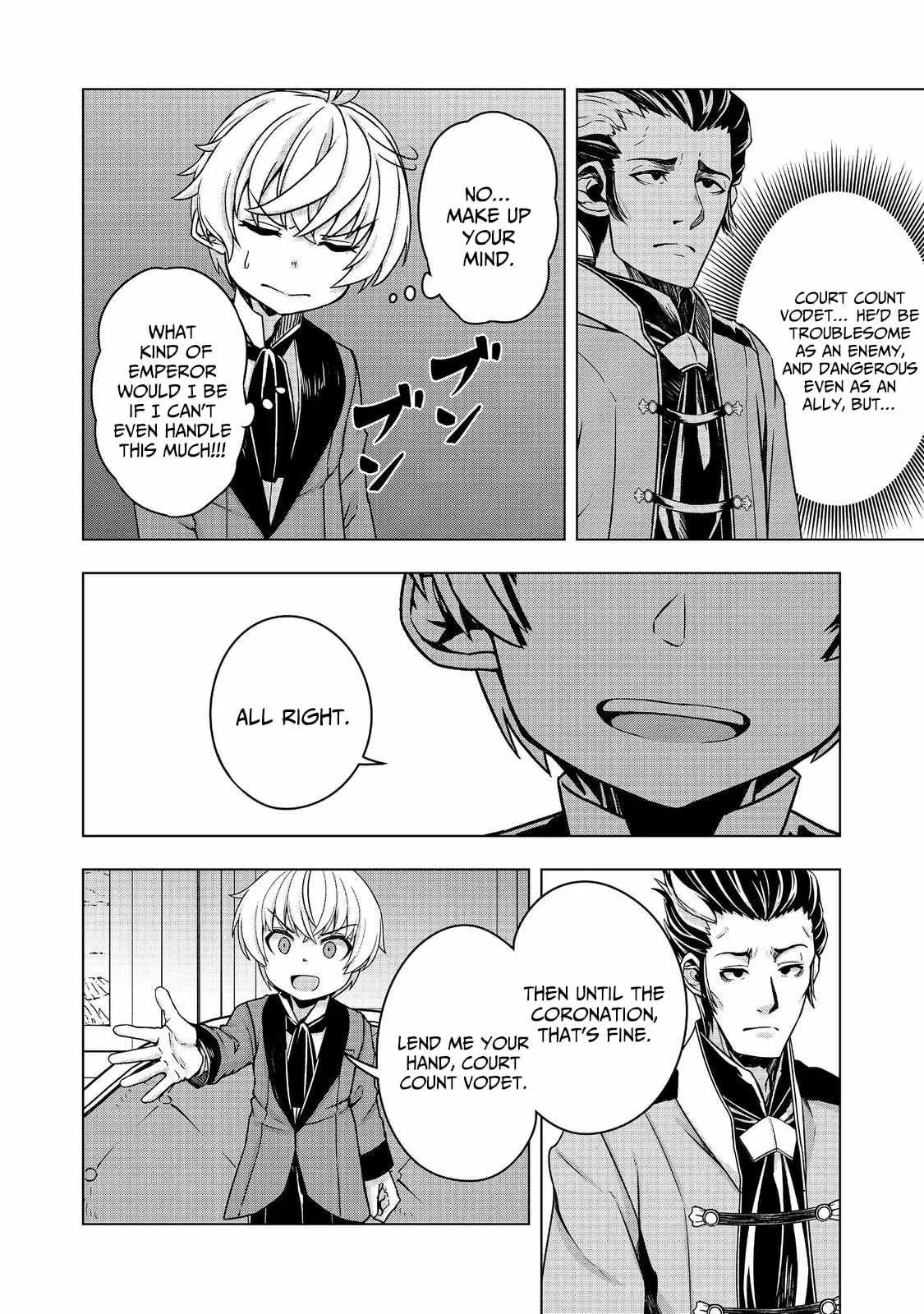 Tensei Shitara Koutei deshita ~Umare Nagara no Koutei wa Kono Saki Ikinokoreru ka Chapter 13 page 27
