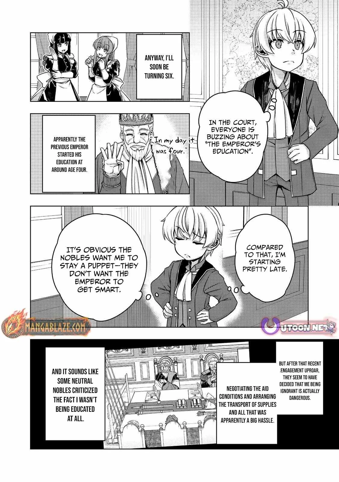 Tensei Shitara Koutei deshita ~Umare Nagara no Koutei wa Kono Saki Ikinokoreru ka Chapter 14 page 7
