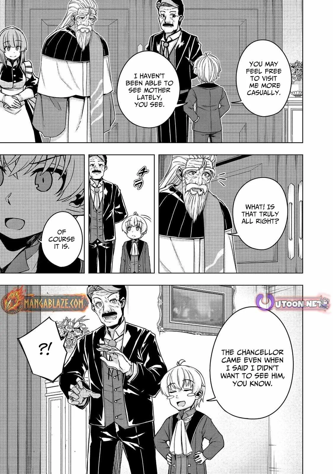 Tensei Shitara Koutei deshita ~Umare Nagara no Koutei wa Kono Saki Ikinokoreru ka Chapter 14 page 16