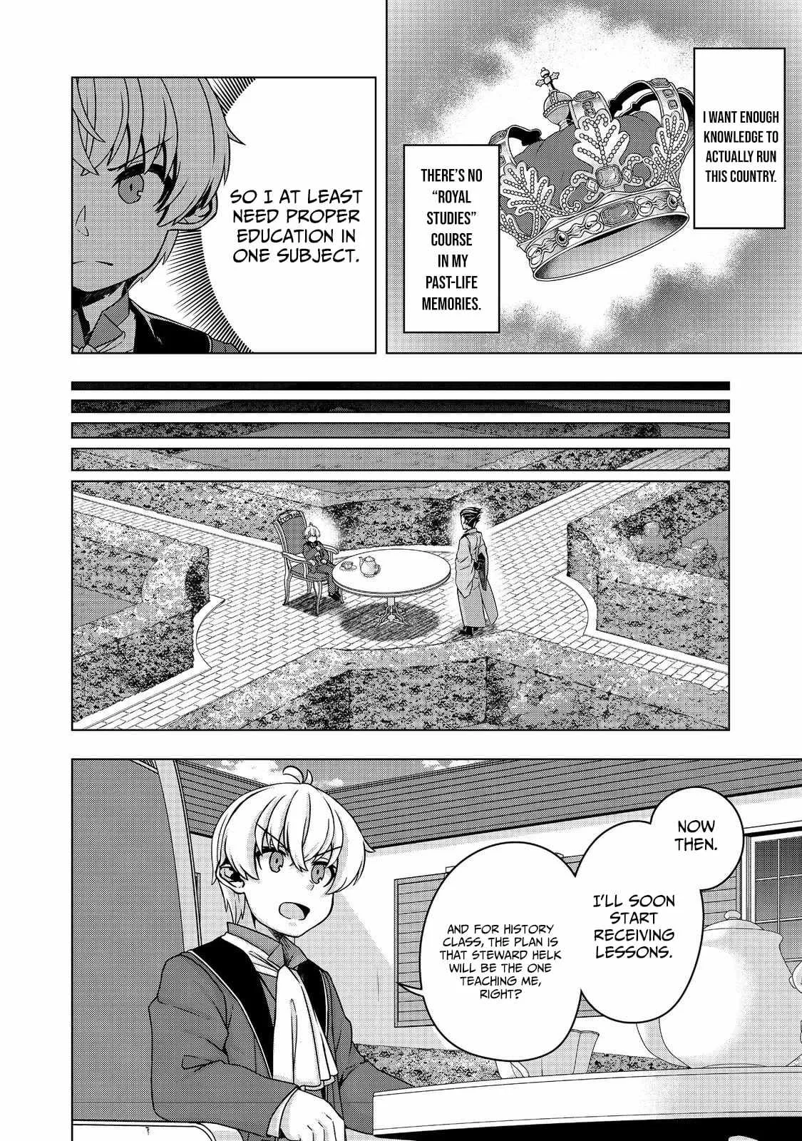 Tensei Shitara Koutei deshita ~Umare Nagara no Koutei wa Kono Saki Ikinokoreru ka Chapter 14 page 9