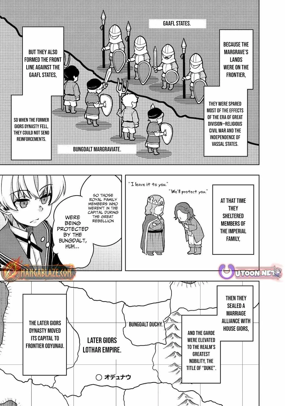 Tensei Shitara Koutei deshita ~Umare Nagara no Koutei wa Kono Saki Ikinokoreru ka Chapter 15 page 36