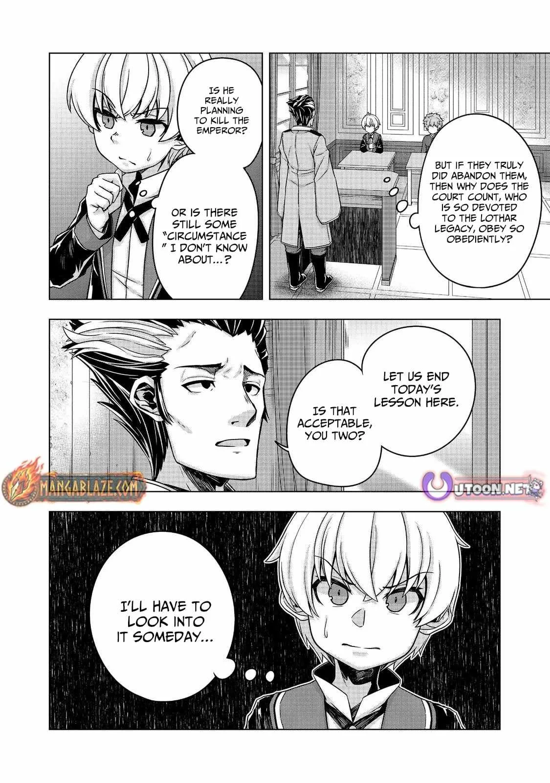 Tensei Shitara Koutei deshita ~Umare Nagara no Koutei wa Kono Saki Ikinokoreru ka Chapter 15 page 41