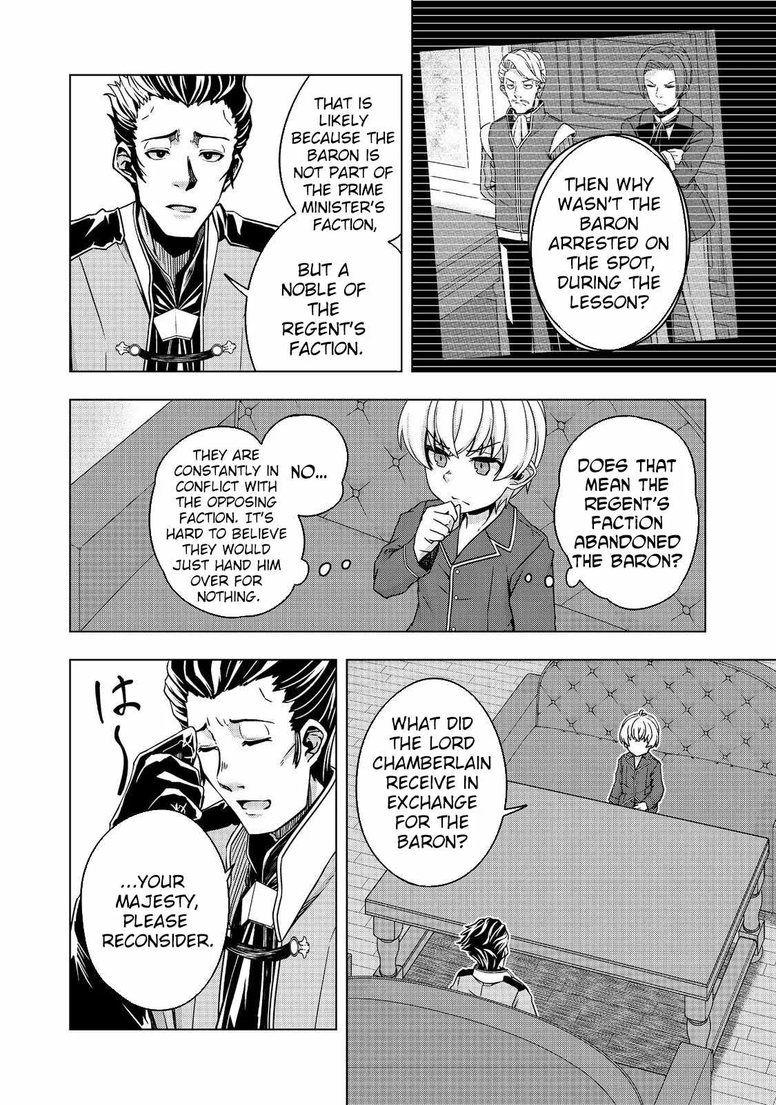 Tensei Shitara Koutei deshita ~Umare Nagara no Koutei wa Kono Saki Ikinokoreru ka Chapter 18 page 30