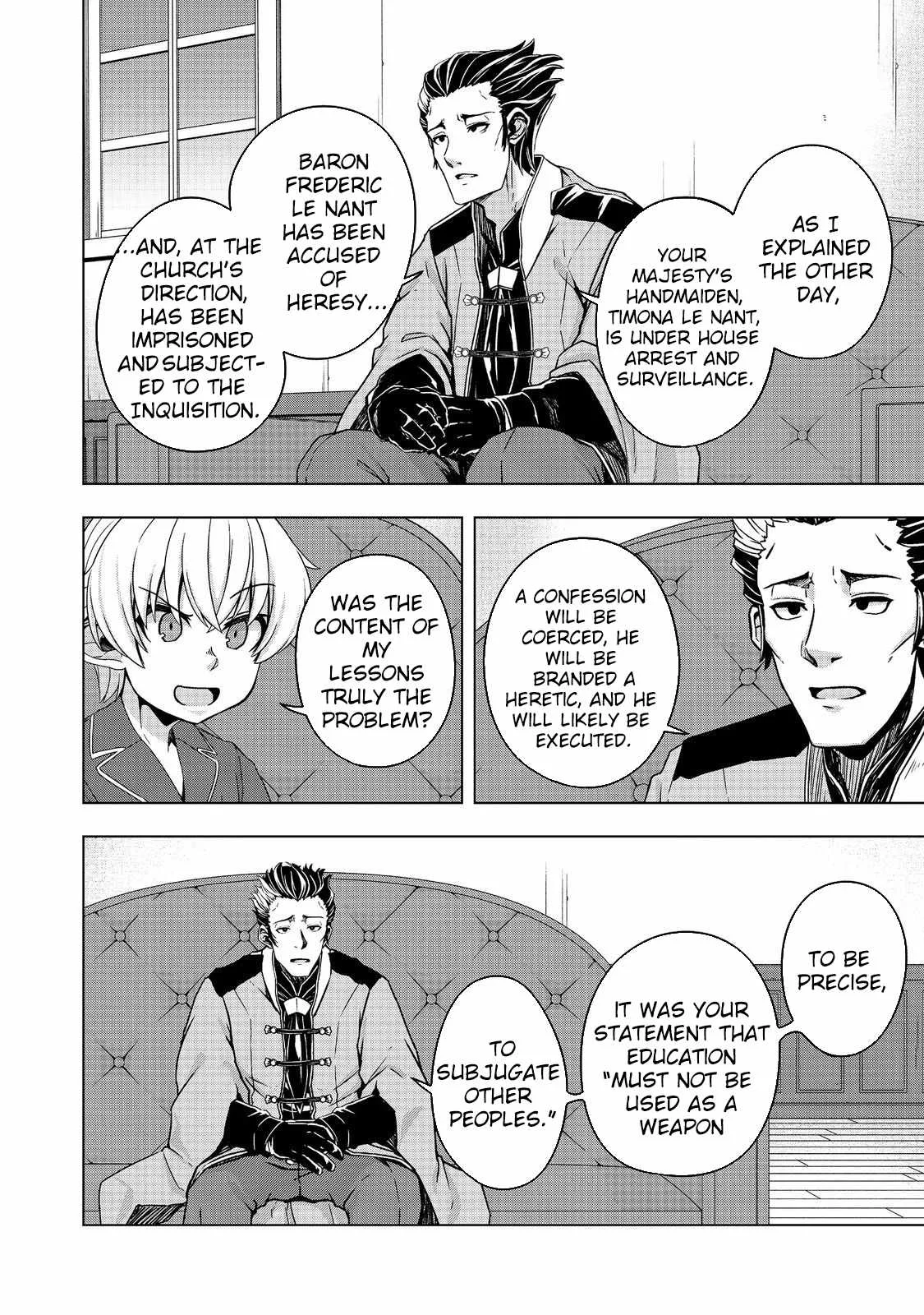 Tensei Shitara Koutei deshita ~Umare Nagara no Koutei wa Kono Saki Ikinokoreru ka Chapter 18 page 28