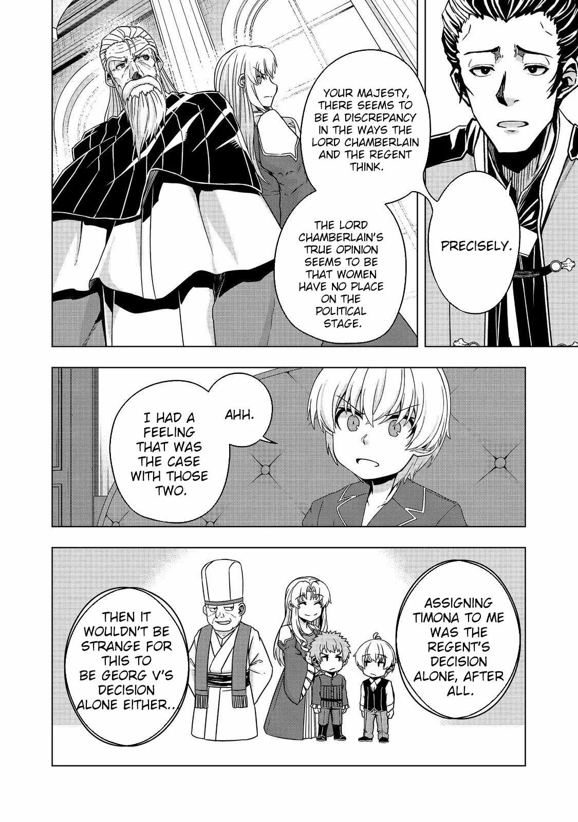 Tensei Shitara Koutei deshita ~Umare Nagara no Koutei wa Kono Saki Ikinokoreru ka Chapter 18 page 34
