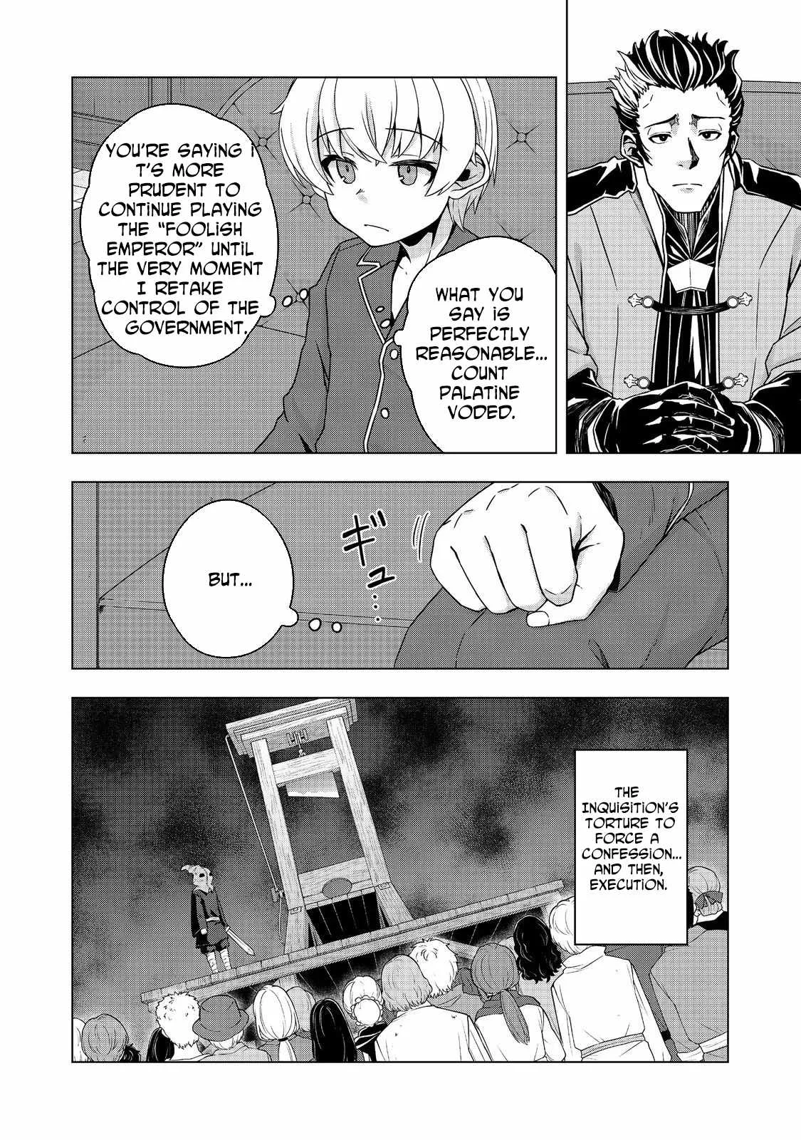 Tensei Shitara Koutei deshita ~Umare Nagara no Koutei wa Kono Saki Ikinokoreru ka Chapter 18 page 38