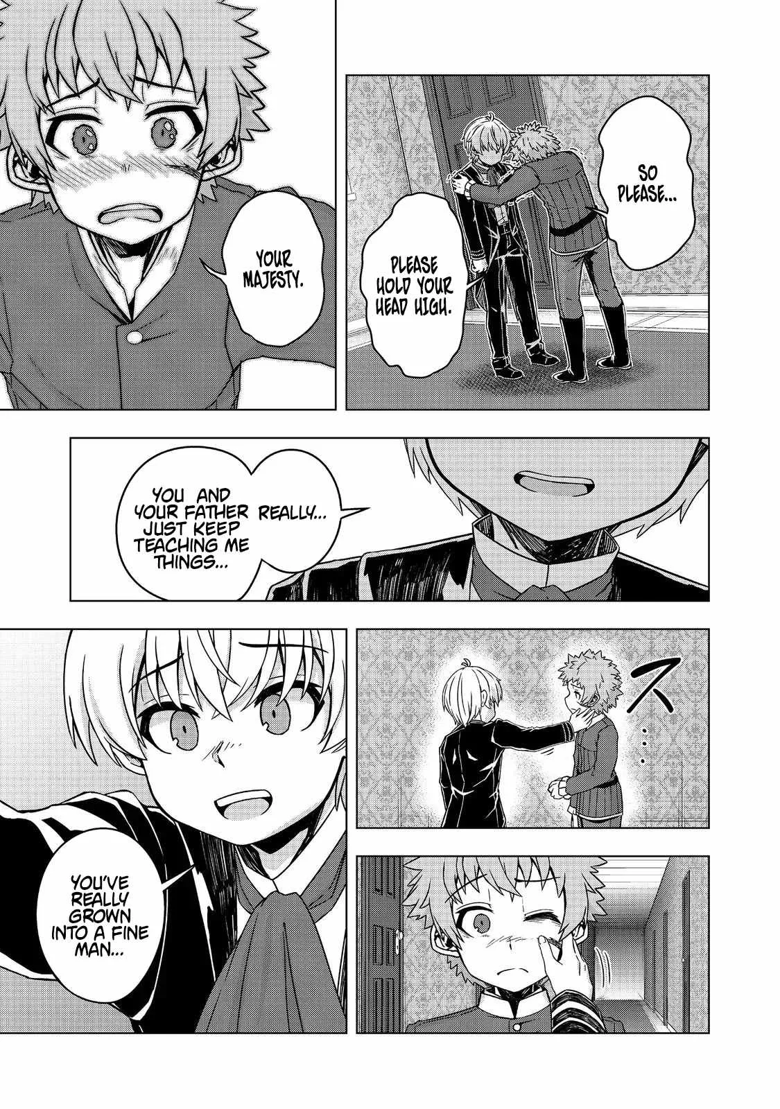 Tensei Shitara Koutei deshita ~Umare Nagara no Koutei wa Kono Saki Ikinokoreru ka Chapter 20.2 page 15