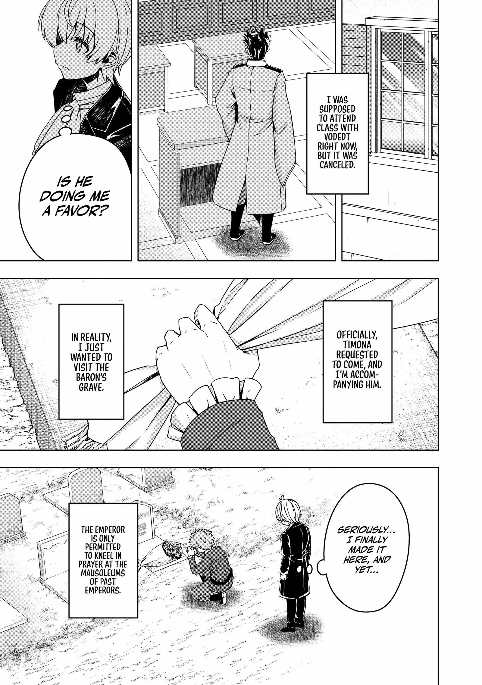 Tensei Shitara Koutei deshita ~Umare Nagara no Koutei wa Kono Saki Ikinokoreru ka Chapter 21.5 page 3