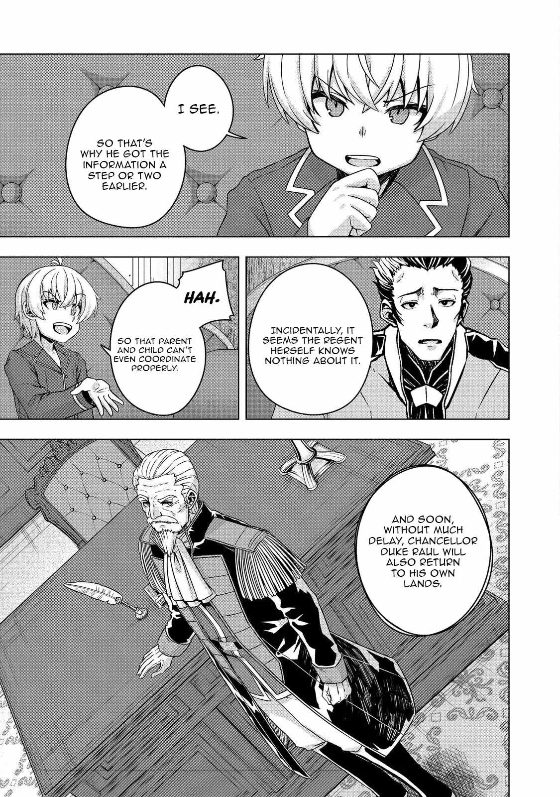 Tensei Shitara Koutei deshita ~Umare Nagara no Koutei wa Kono Saki Ikinokoreru ka Chapter 22.1 page 12