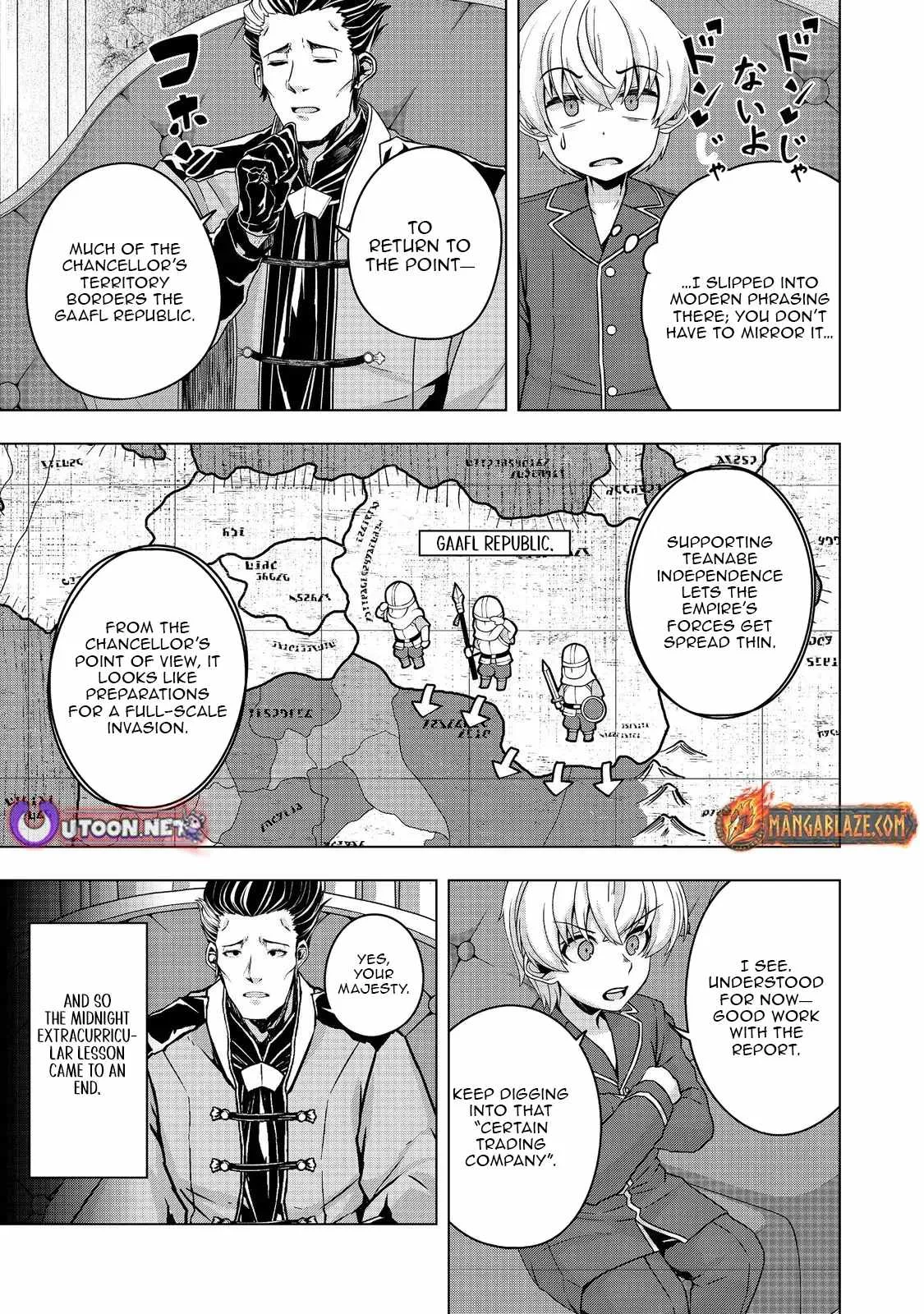 Tensei Shitara Koutei deshita ~Umare Nagara no Koutei wa Kono Saki Ikinokoreru ka Chapter 22.1 page 20