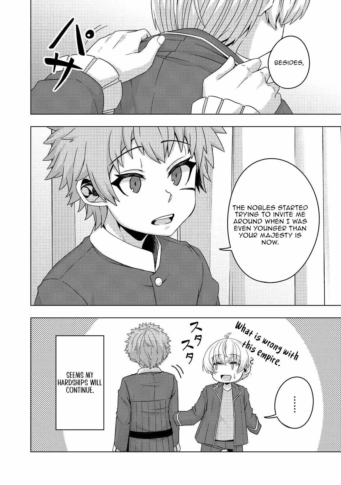 Tensei Shitara Koutei deshita ~Umare Nagara no Koutei wa Kono Saki Ikinokoreru ka Chapter 22.2 page 14
