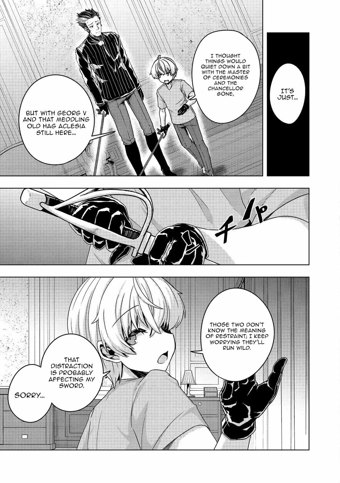 Tensei Shitara Koutei deshita ~Umare Nagara no Koutei wa Kono Saki Ikinokoreru ka Chapter 22.2 page 11